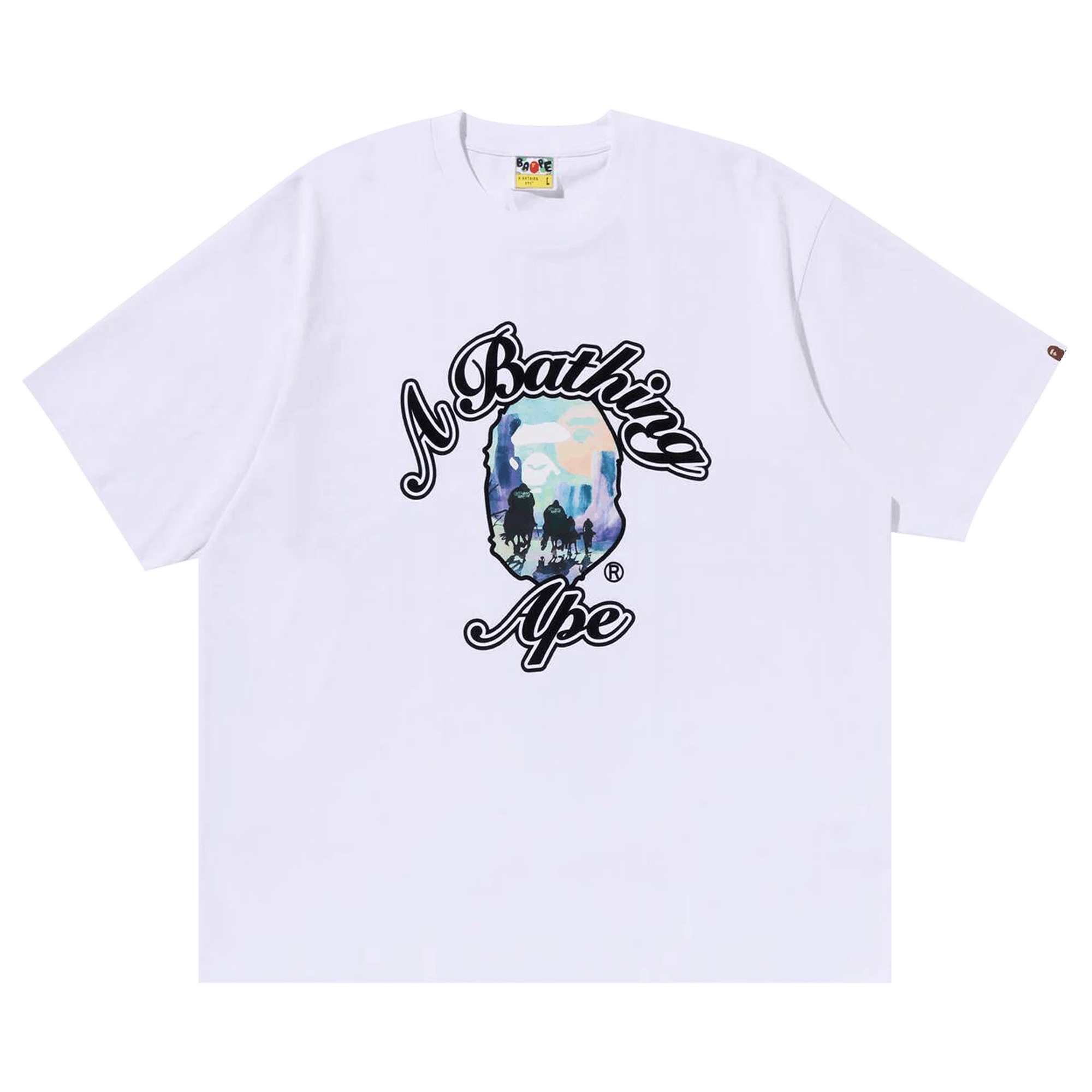 BAPE Forbidden Zone Ape Head Tee 'White'