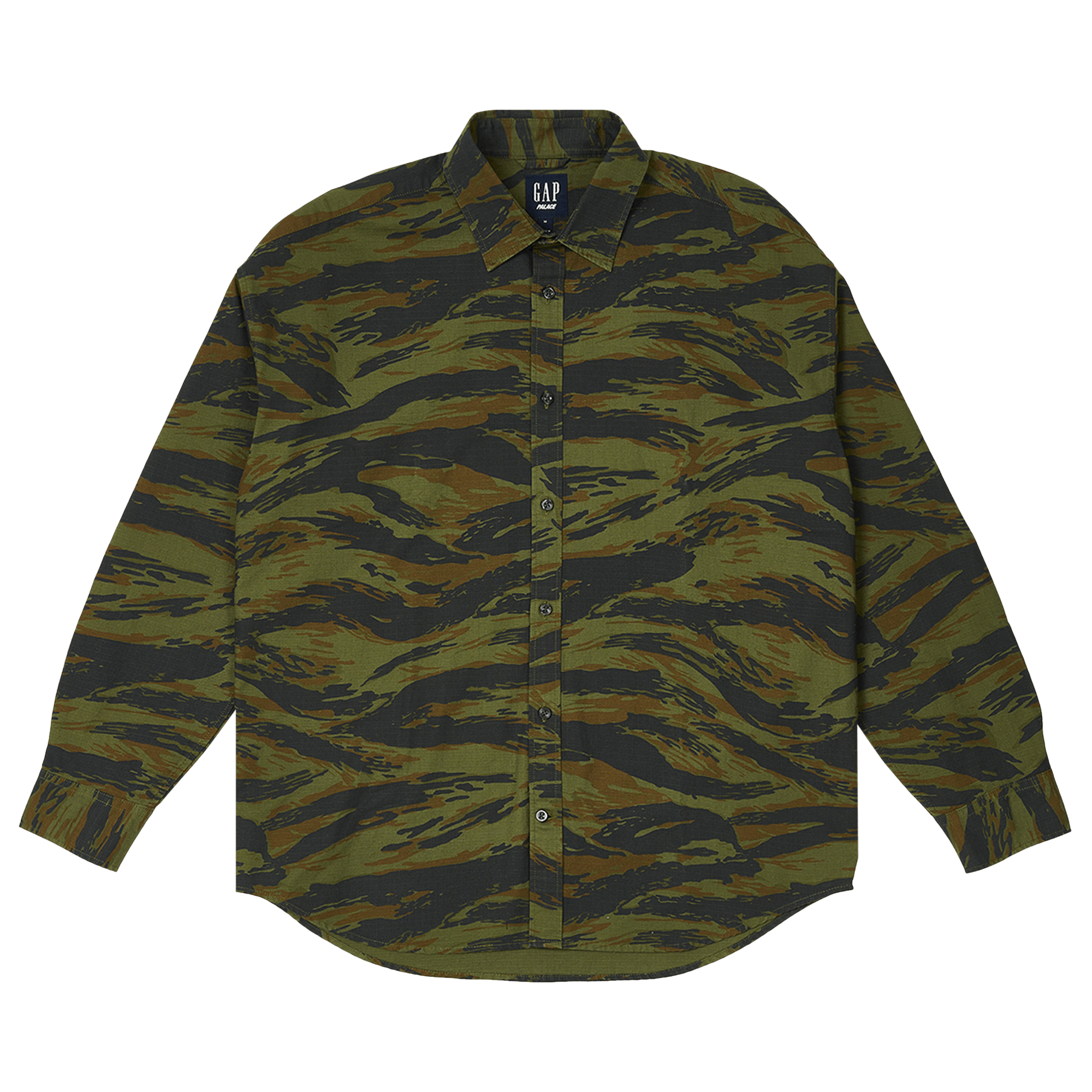 Palace x Gap Oxford Drop Shoulder 'Camo'