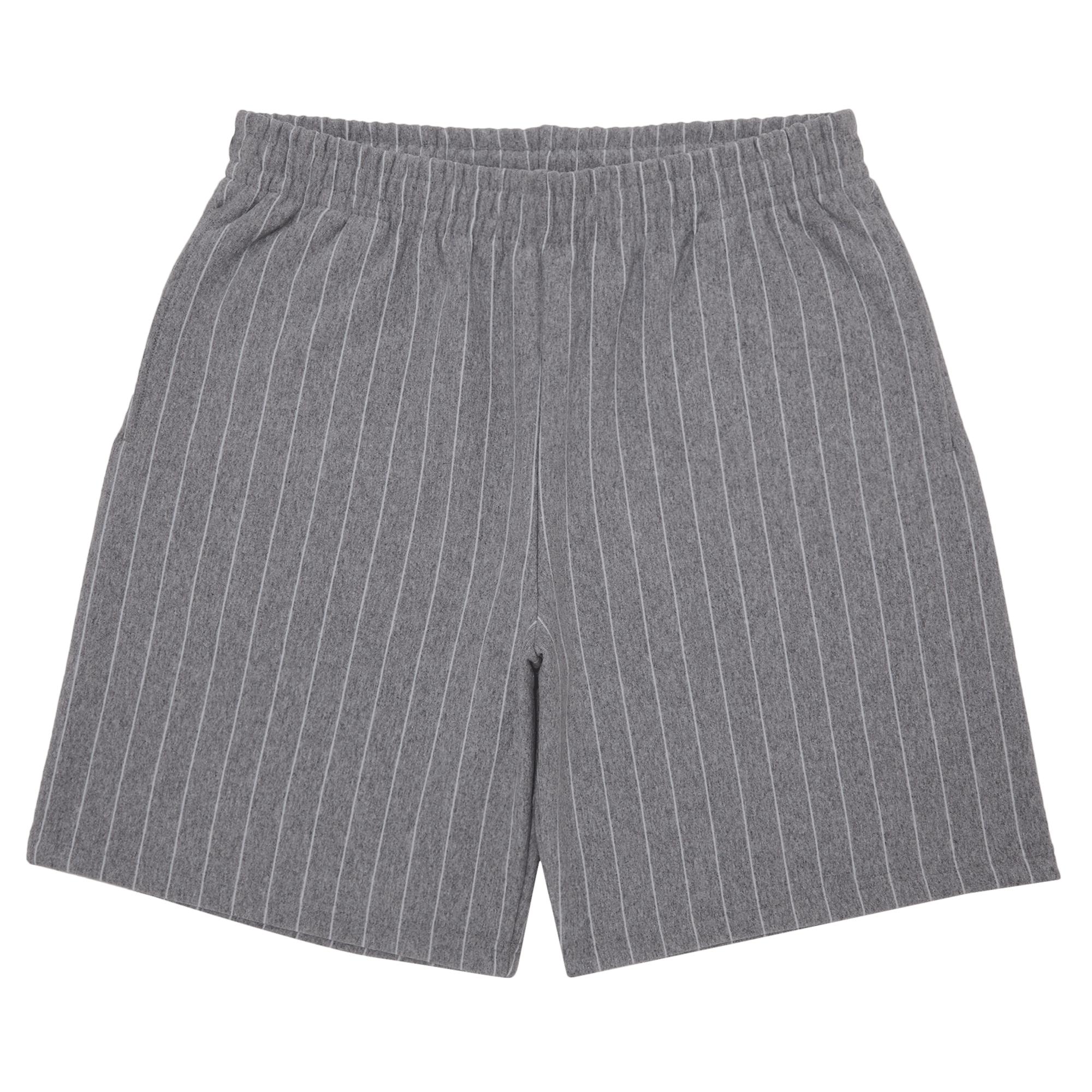 Supreme Pinstripe Sweatshort 'Heather Grey'