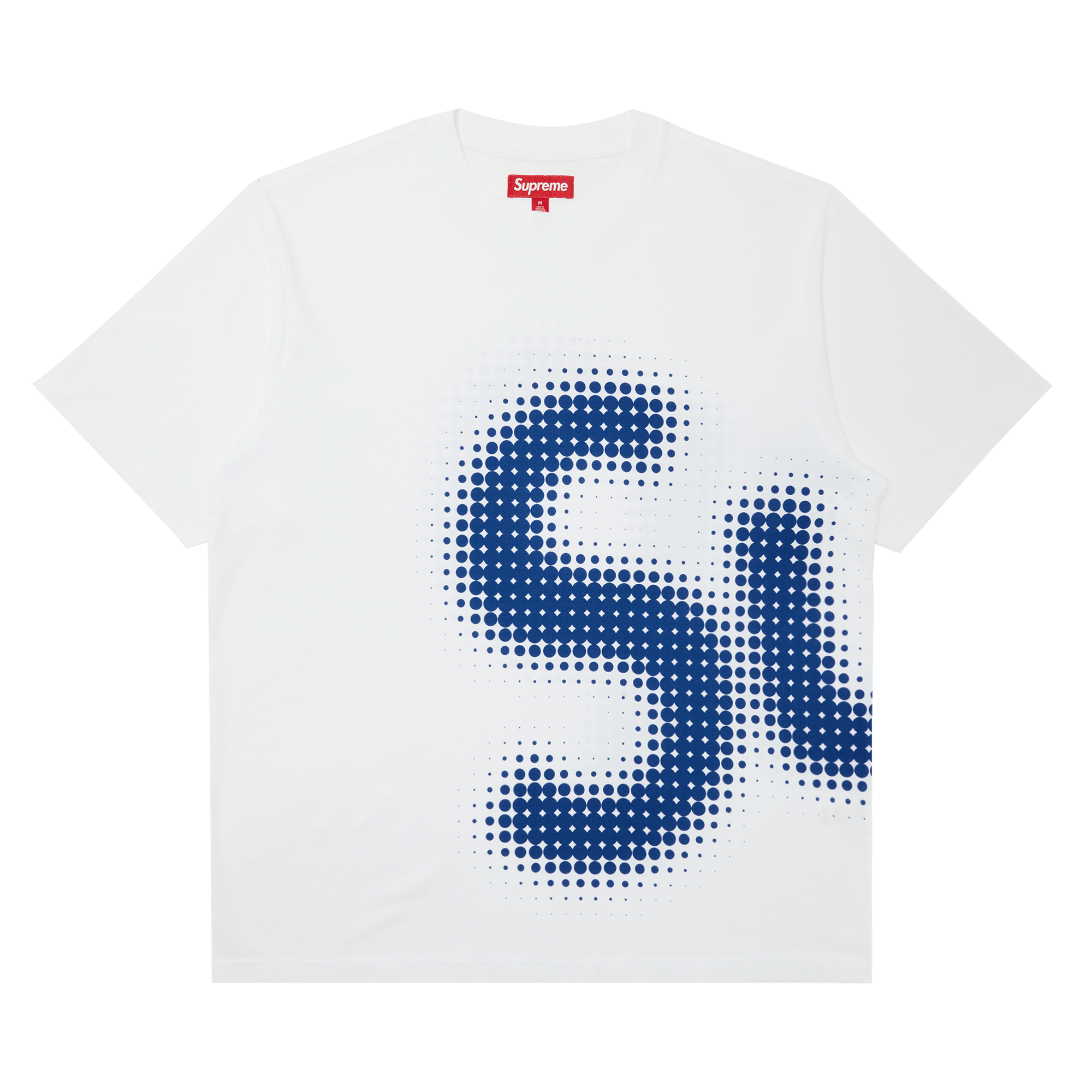 Supreme Halftone Short-Sleeve Top 'White'
