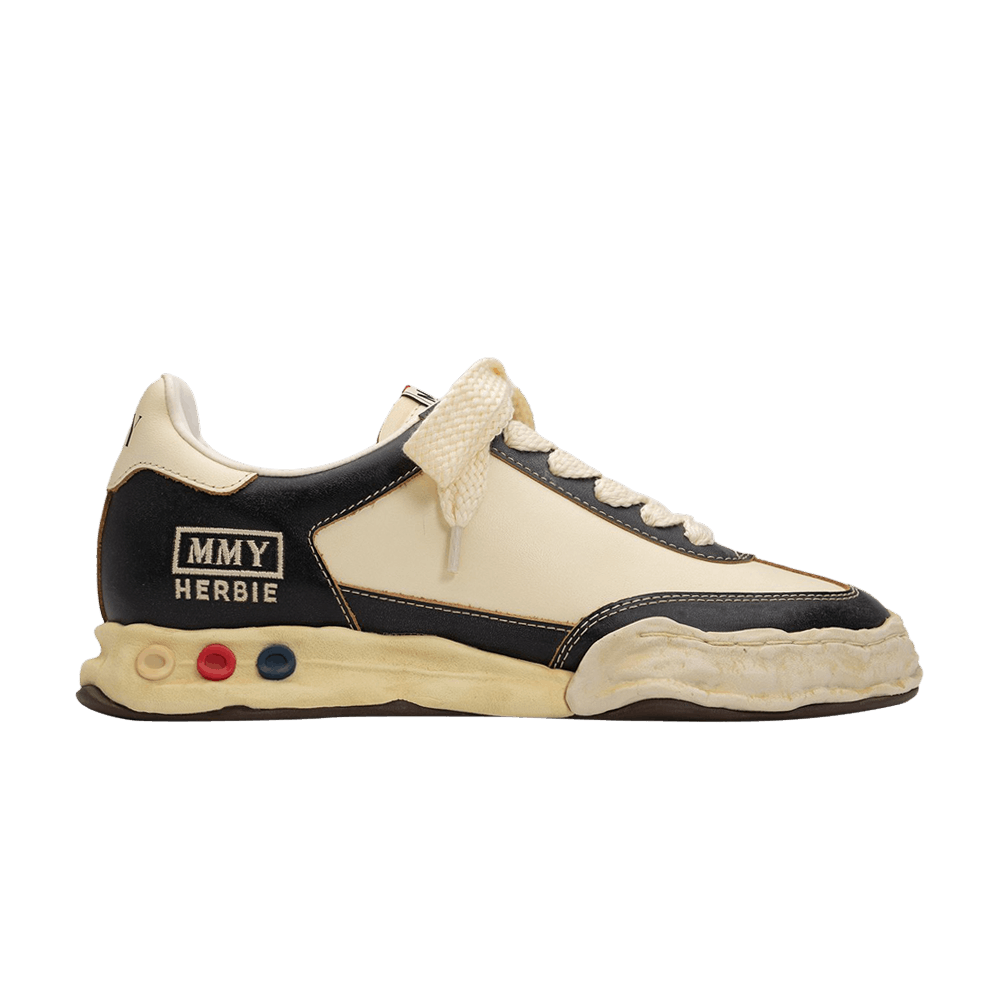Maison Mihara Yasuhiro Herbie OG Sole VC Leather Low 'Black White'