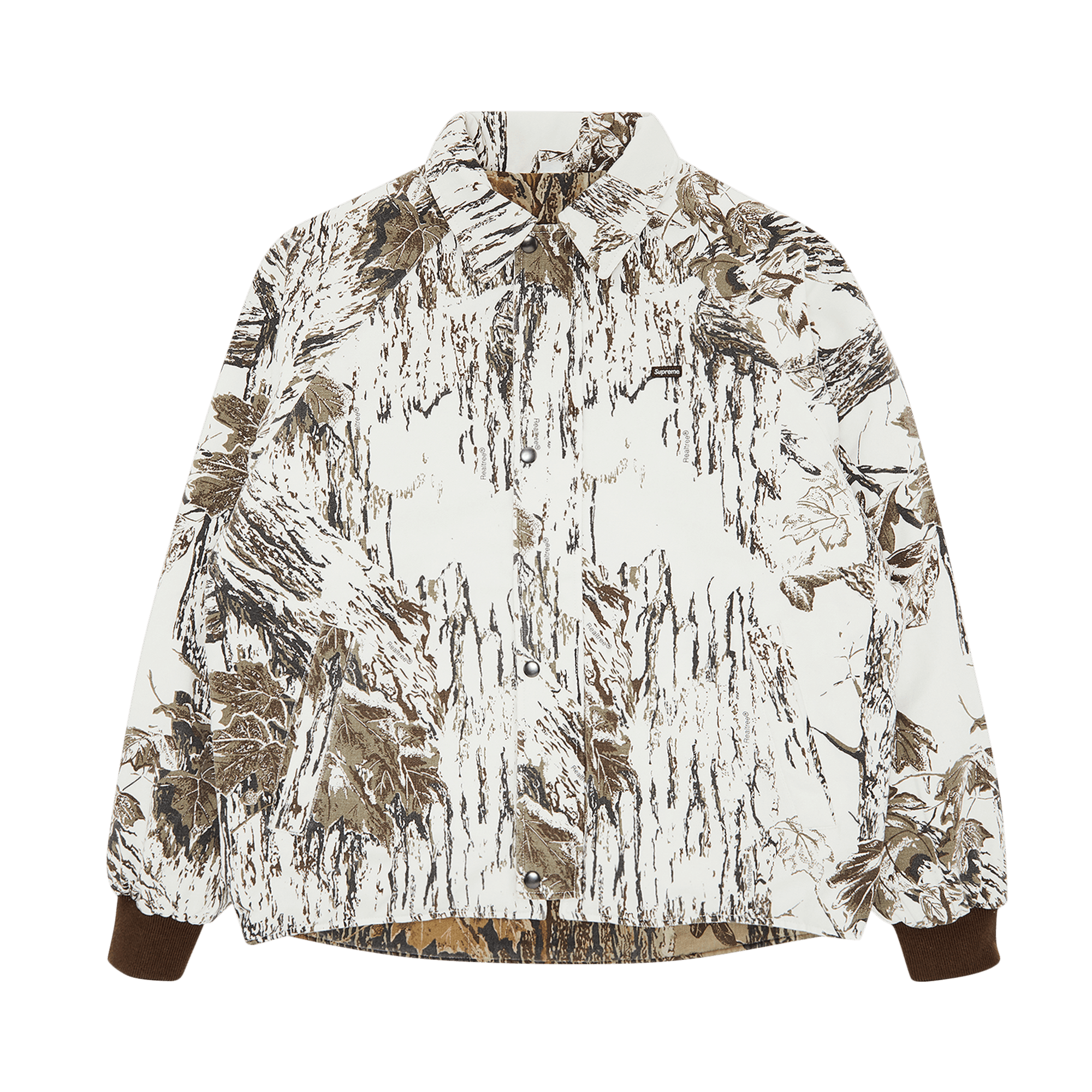 Supreme x RealTree Reversible Quilted Work Jacket 'Snow Camo'