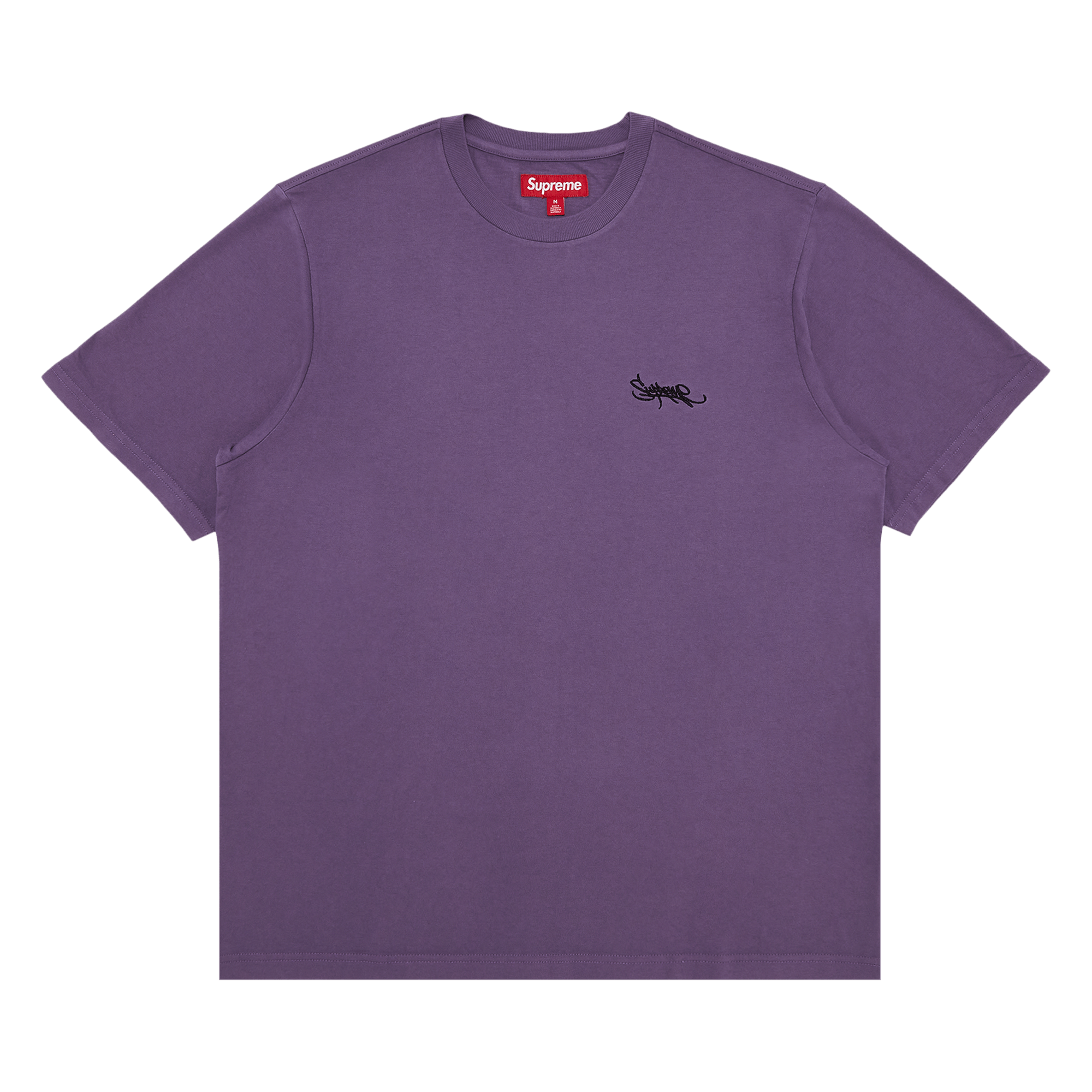 Supreme Washed Tag Short-Sleeve Top 'Lavender'