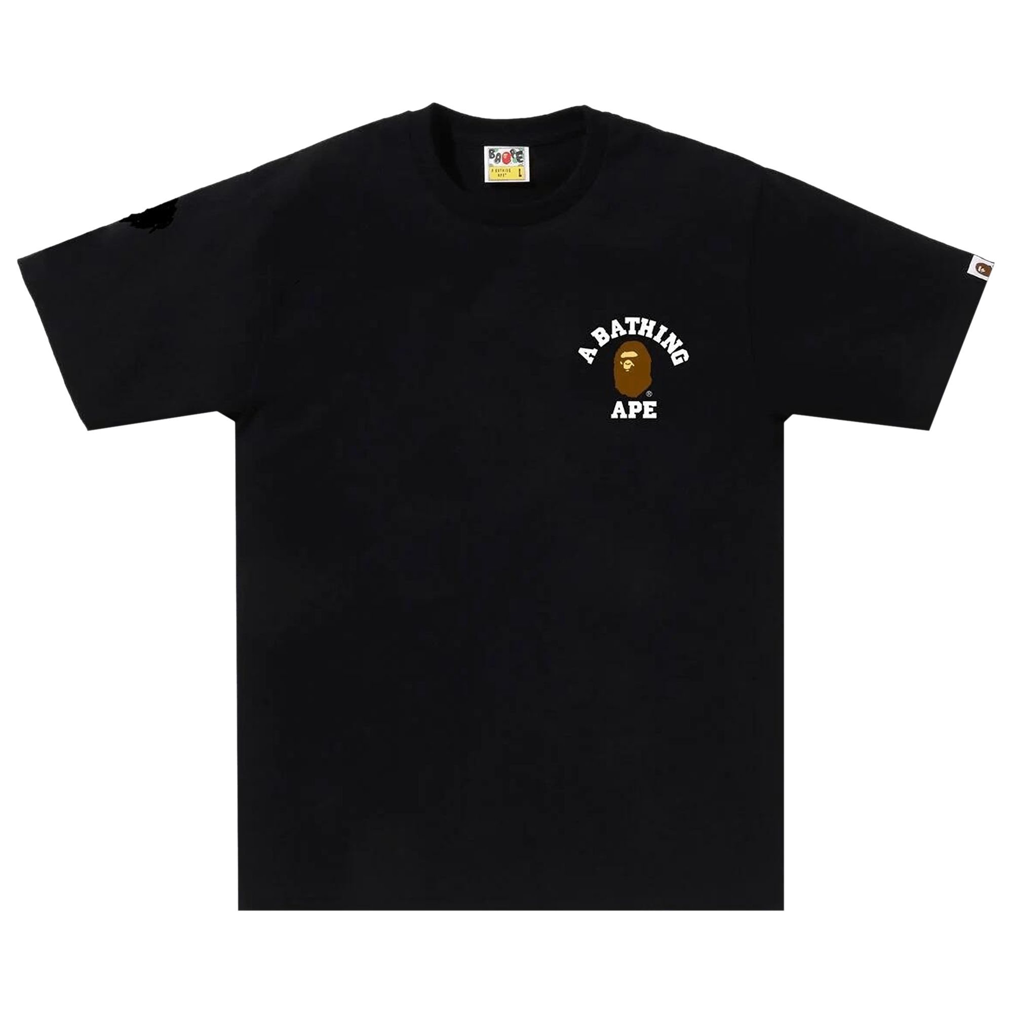 BAPE College One Point Tee 'Black'