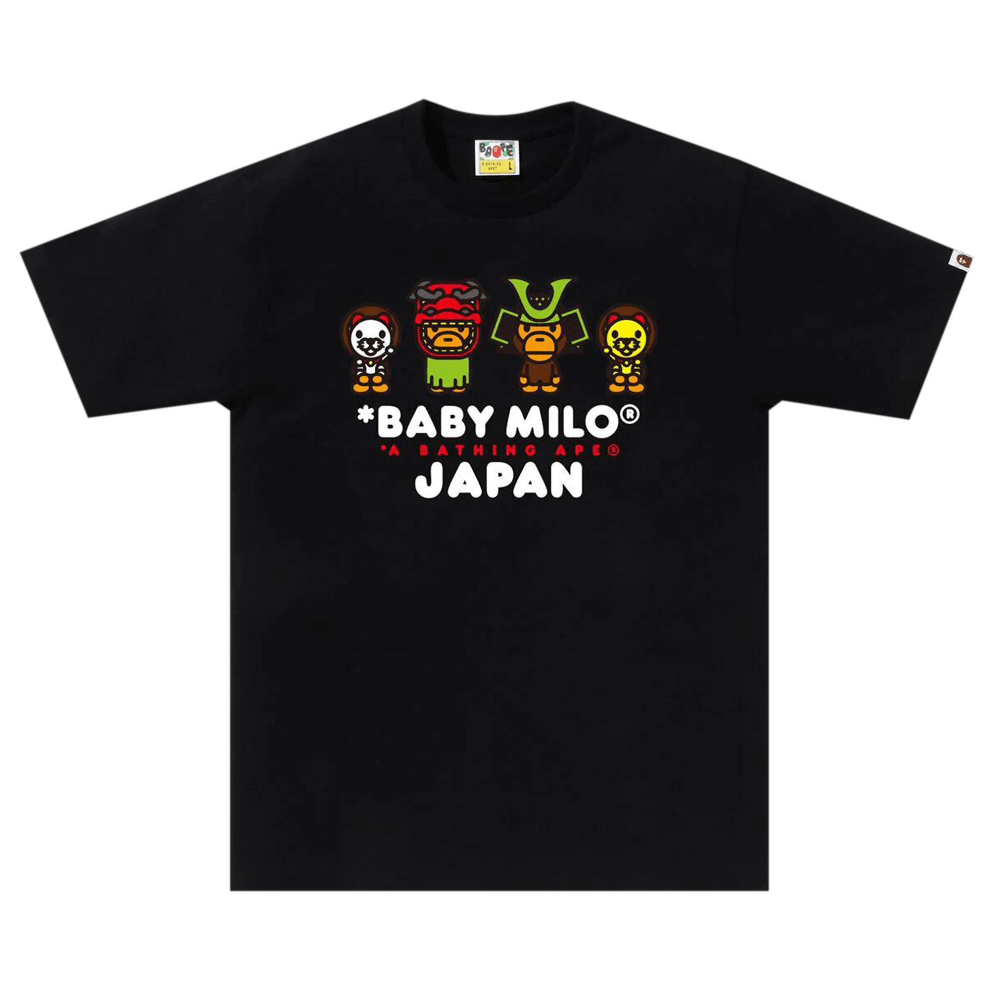 BAPE Baby Milo Japan Tee 'Black'