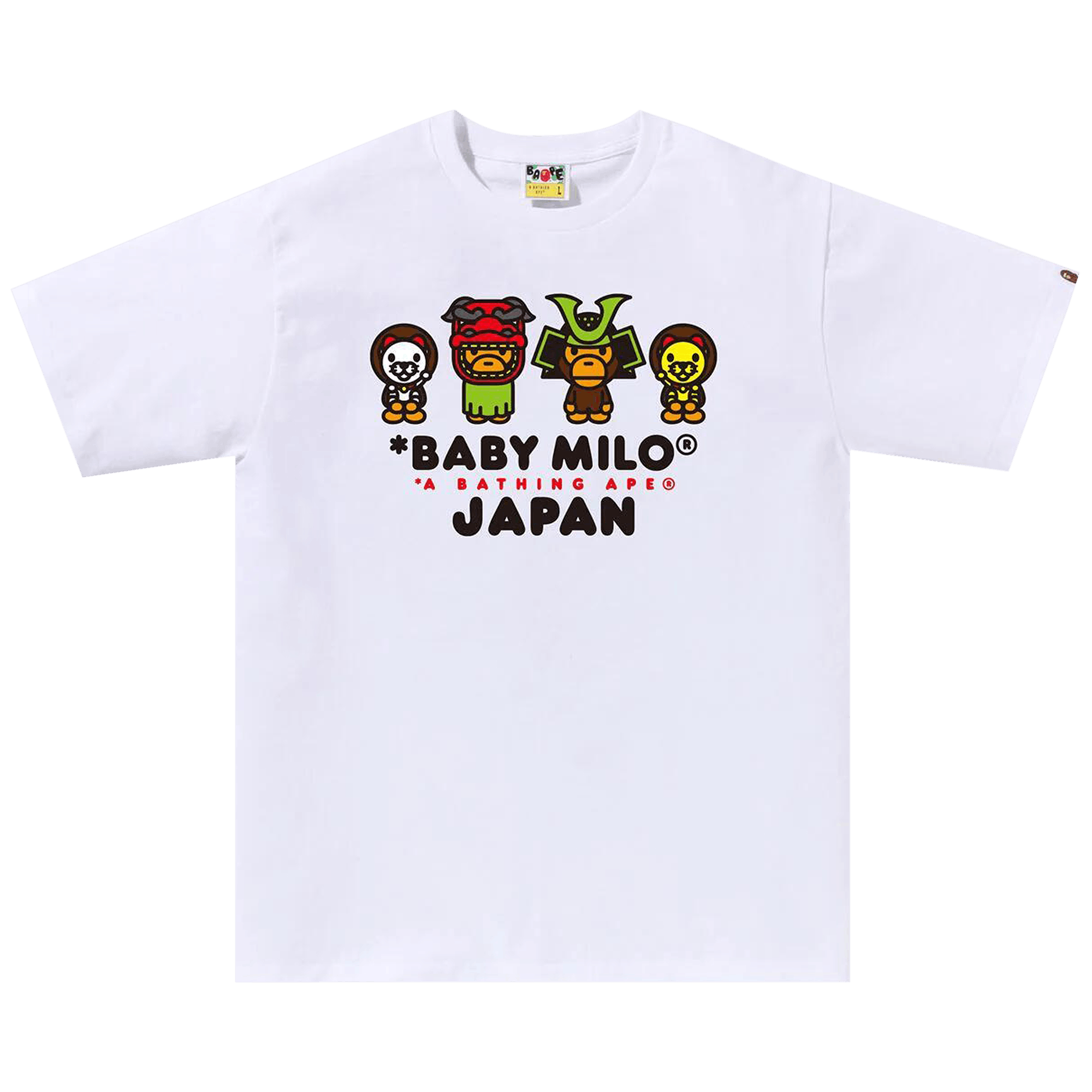 BAPE Baby Milo Japan Tee 'White'