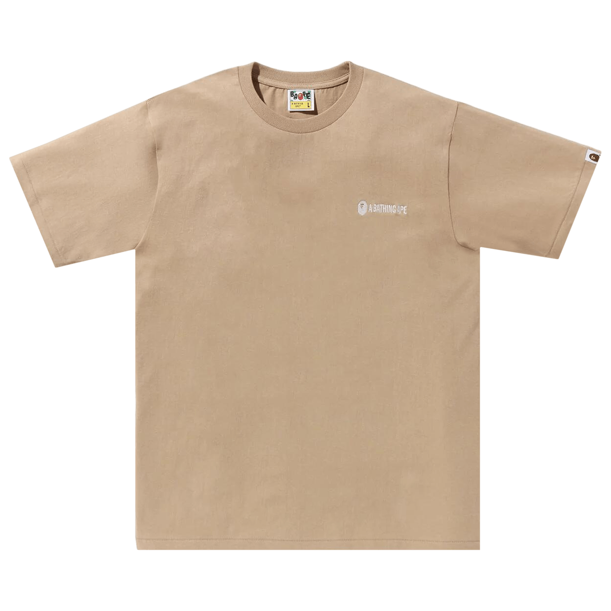 BAPE Small Logo Tee 'Beige'