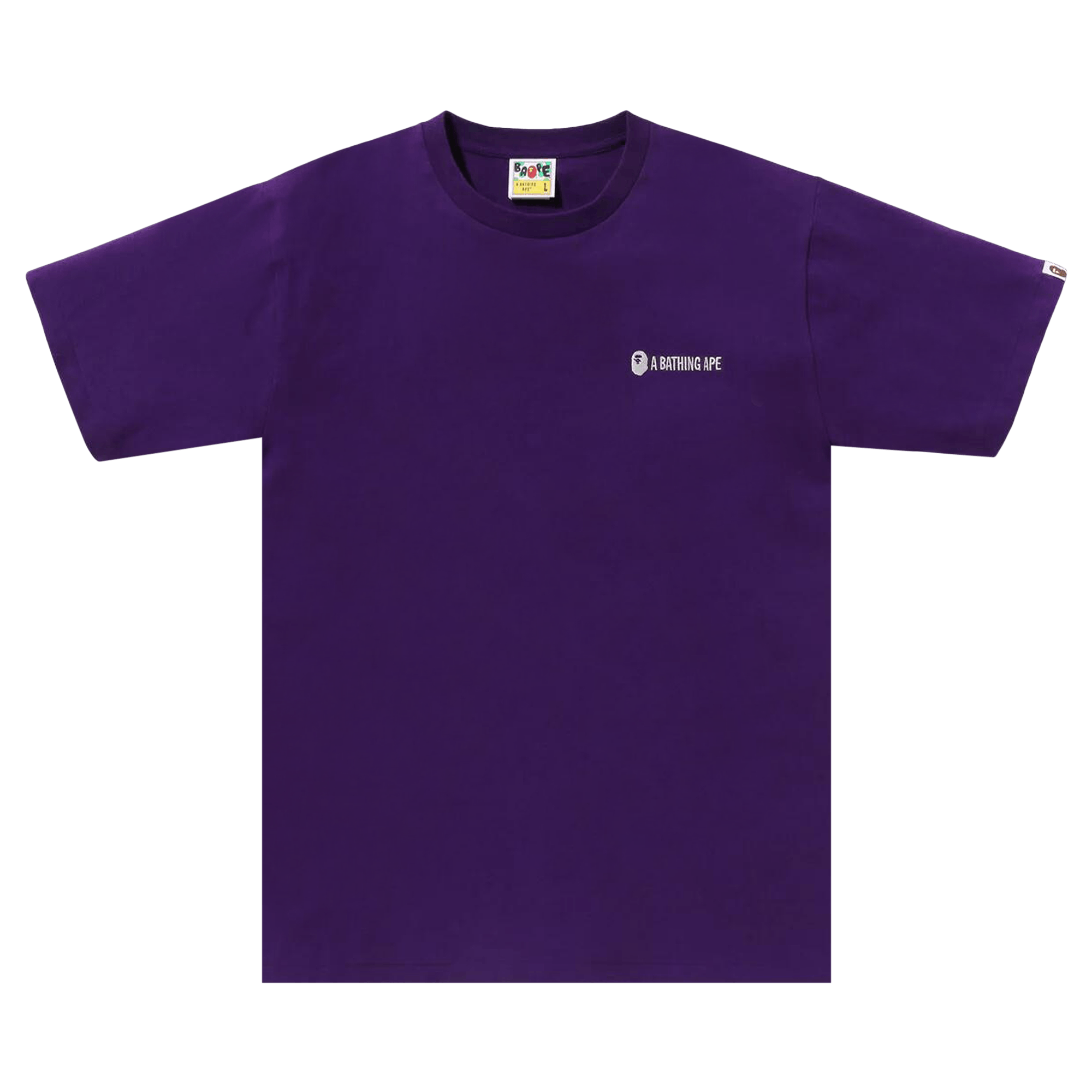 BAPE Small Logo Tee 'Purple'
