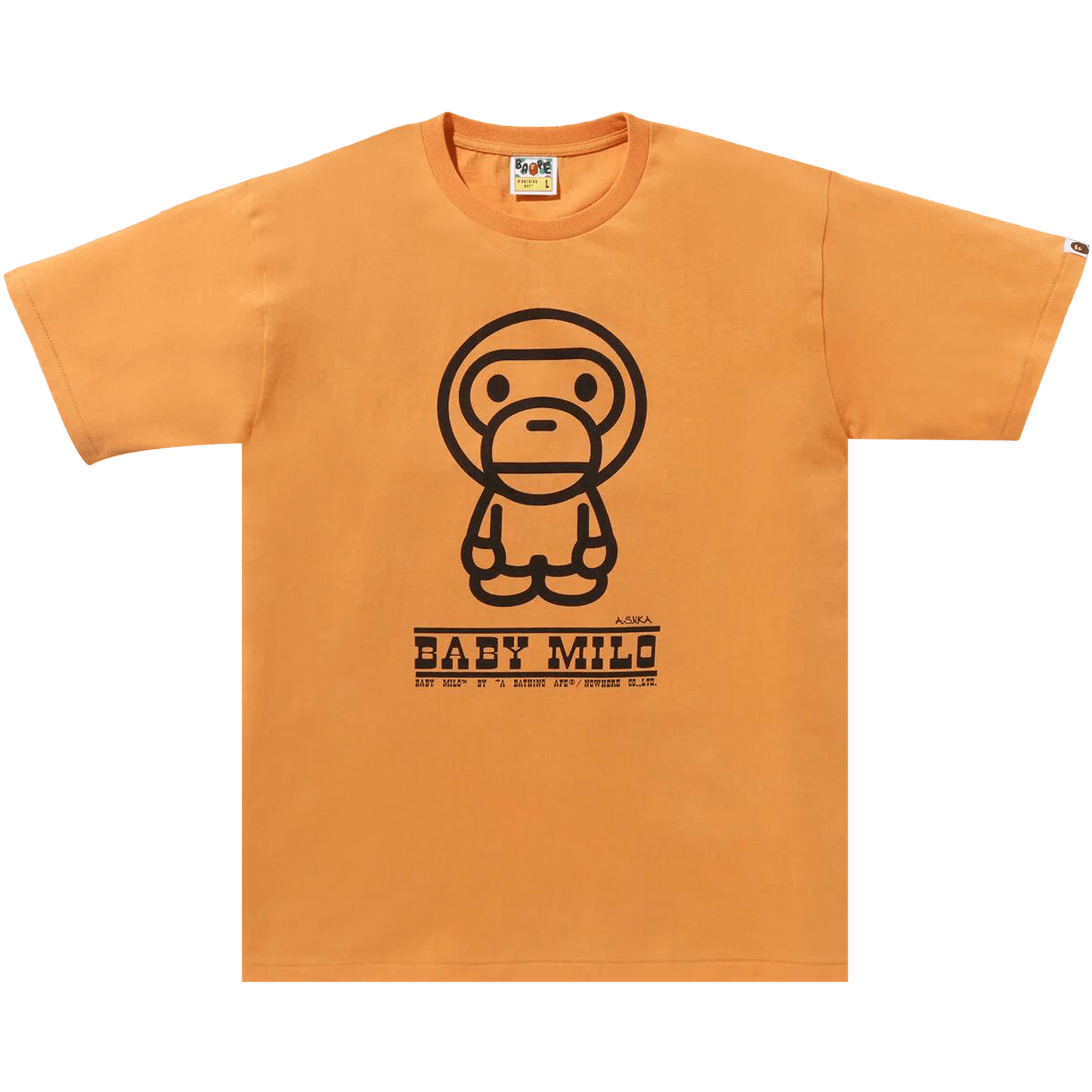 BAPE Classic Baby Milo Tee 'Orange'
