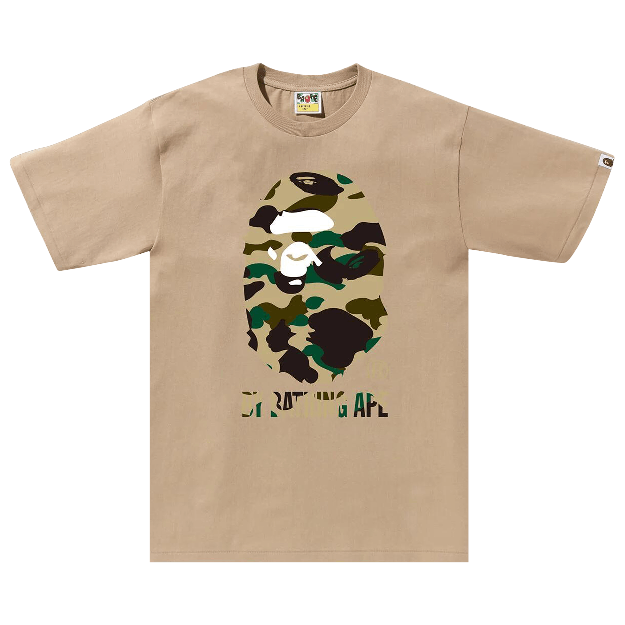 BAPE 1st Camo By Bathing Ape Tee 'Beige/Yellow'