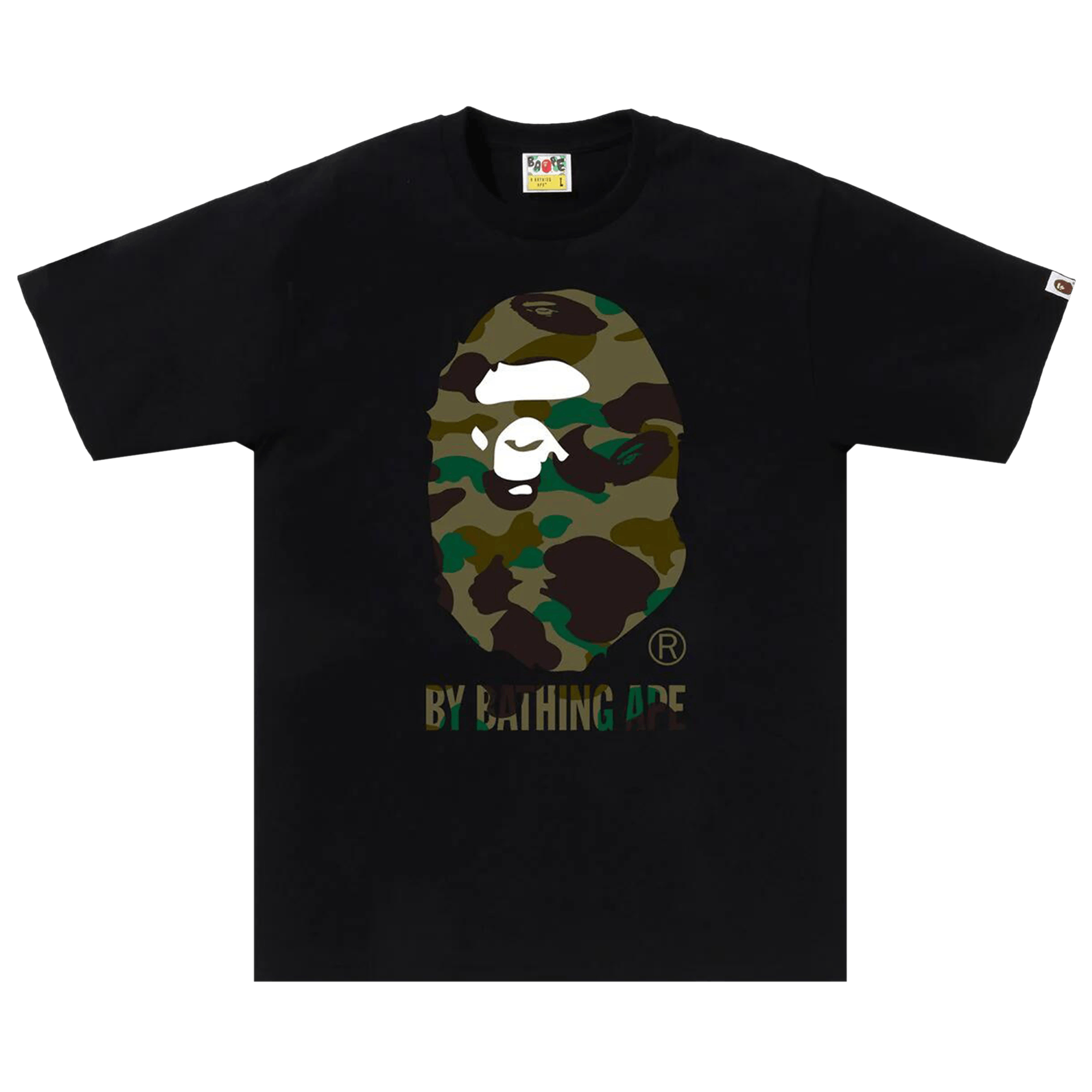 BAPE 1st Camo By Bathing Ape Tee 'Black/Green'