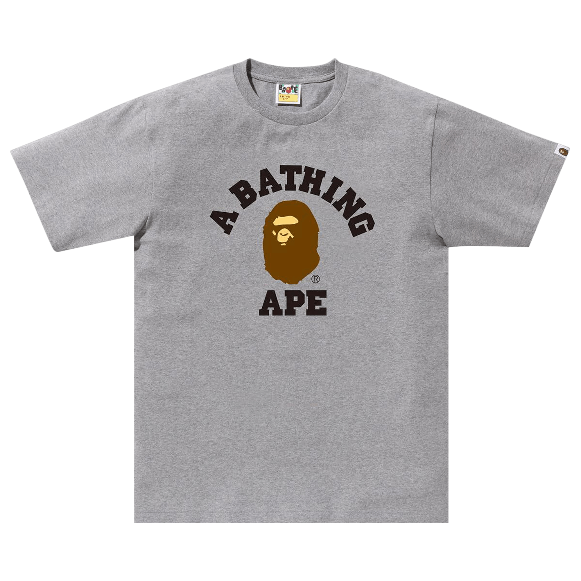 BAPE College Tee 'Grey'