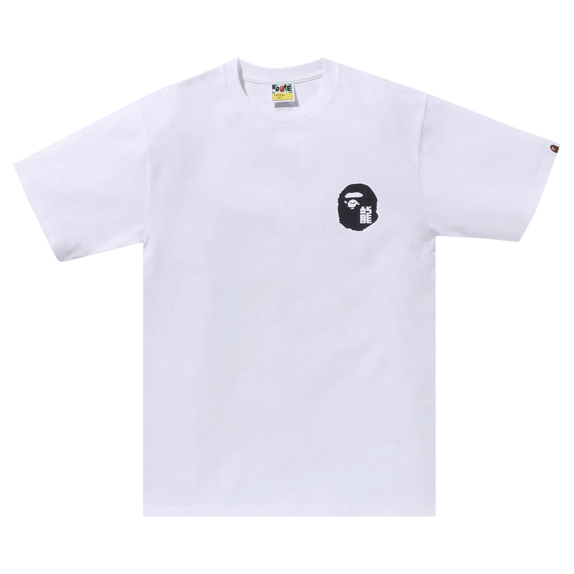 BAPE Year Of Dragon Ape Face Tee 'White'