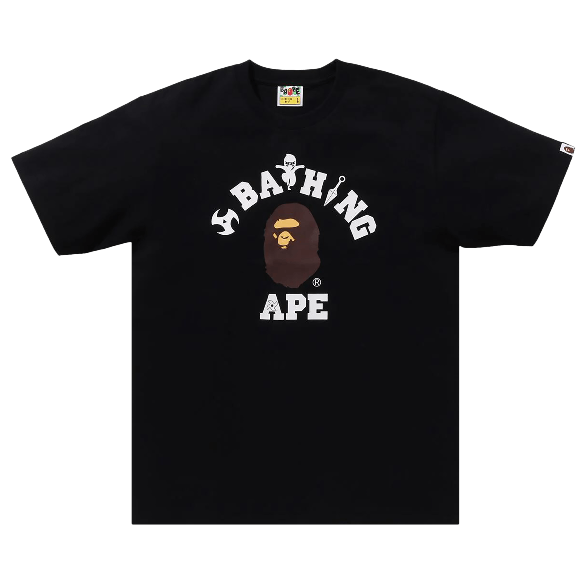 BAPE Ninja College Tee 'Black'