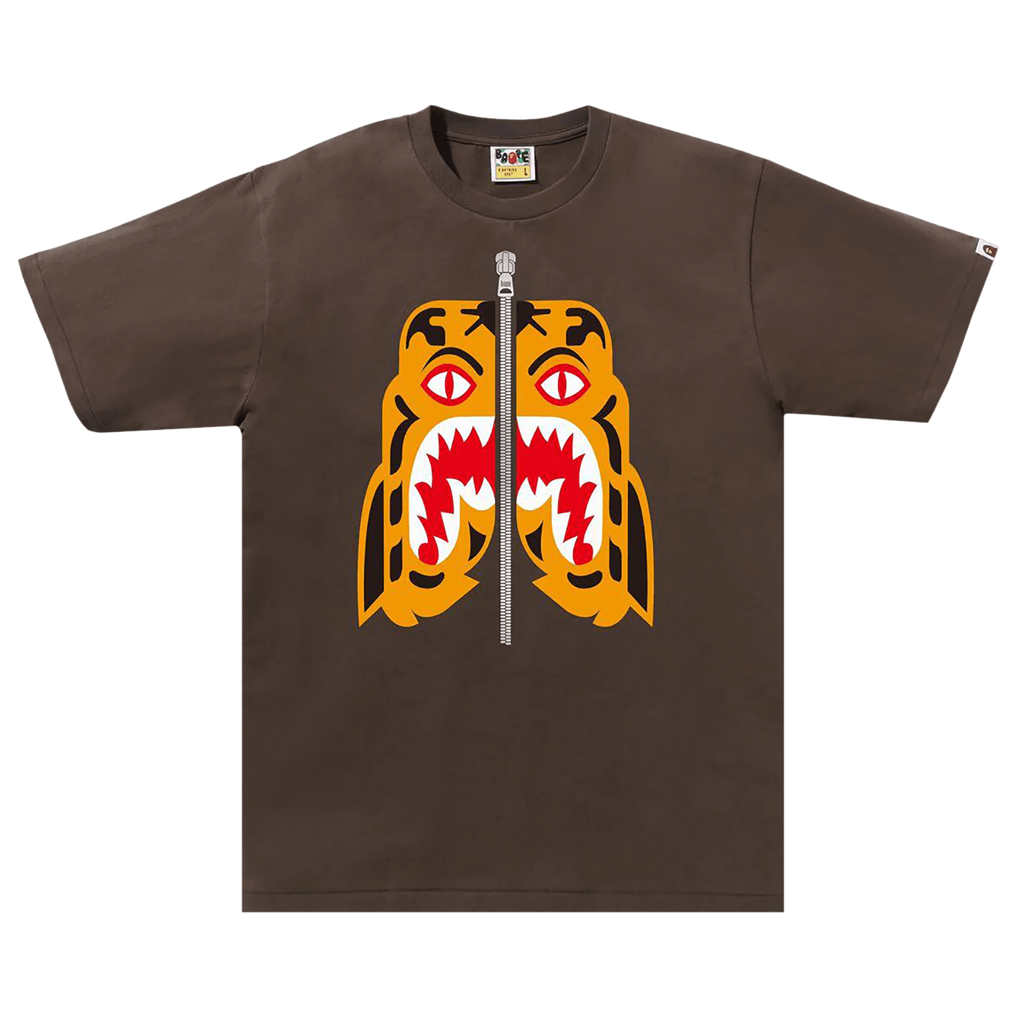 BAPE Tiger Tee 'Brown'