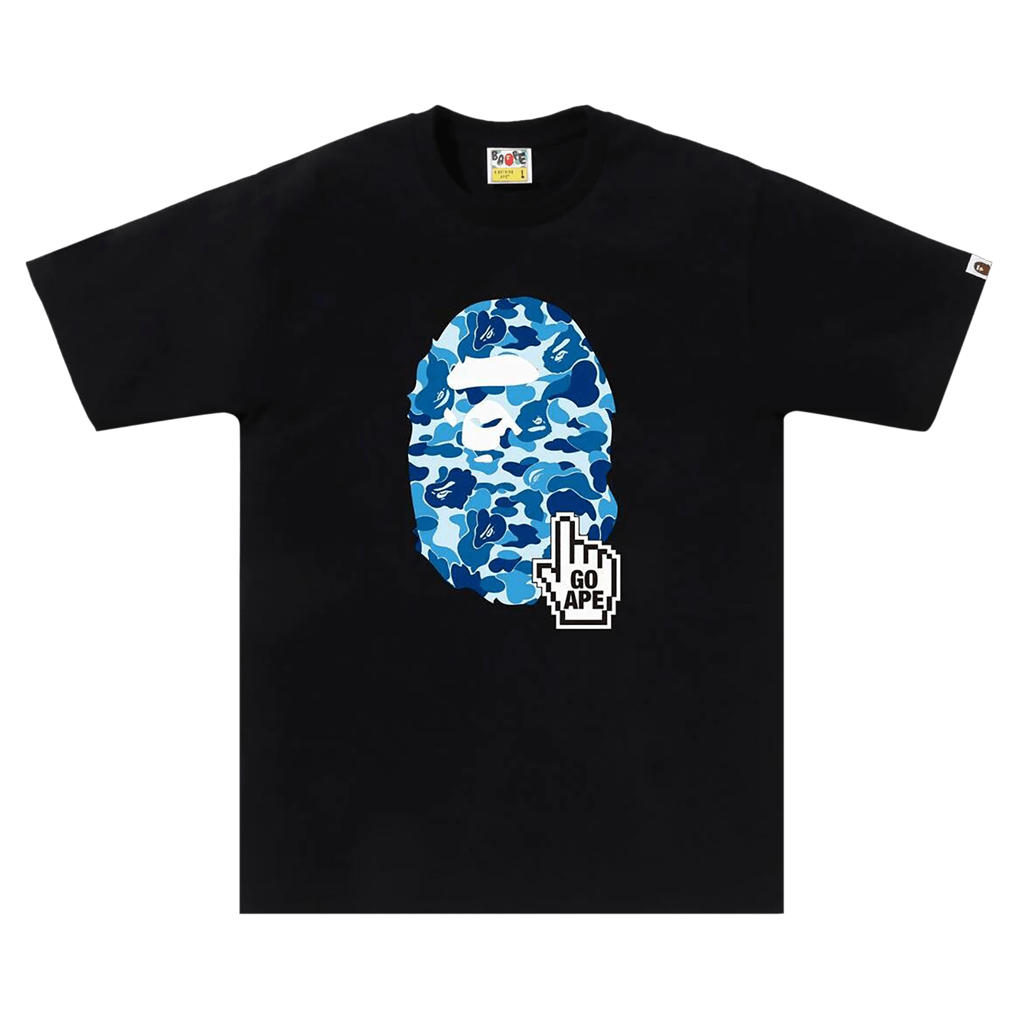 BAPE ABC Camo Tee (Online Exclusive) 'Black/Blue'
