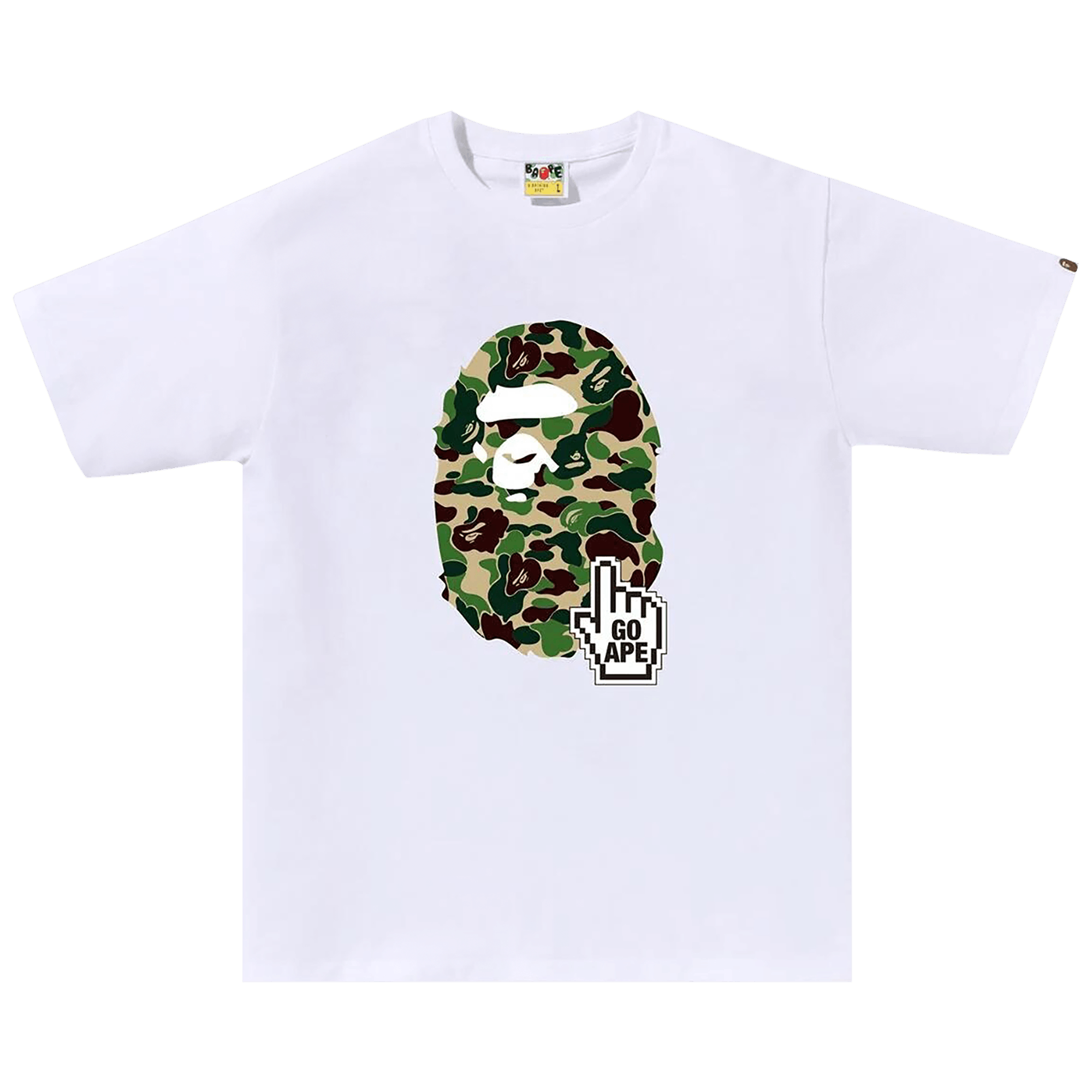 BAPE ABC Camo Tee (Online Exclusive) 'White/Green'