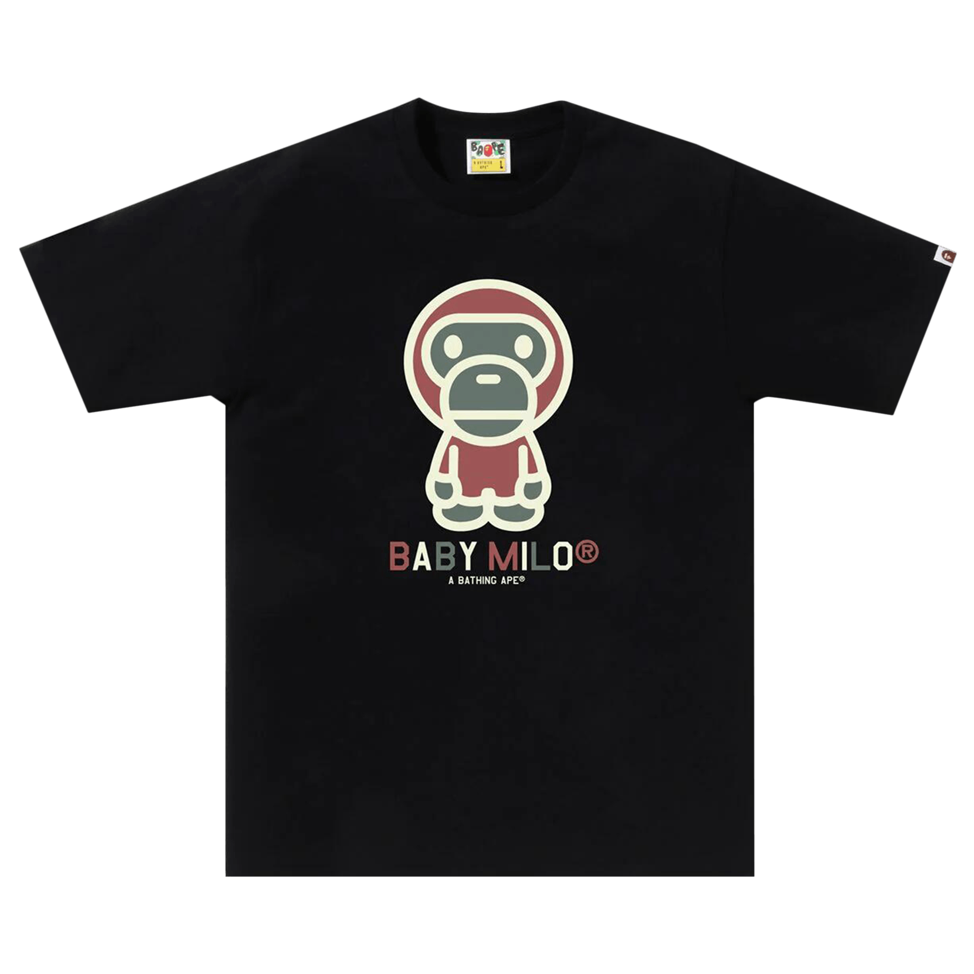 BAPE Colors Baby Milo Tee 'Black'