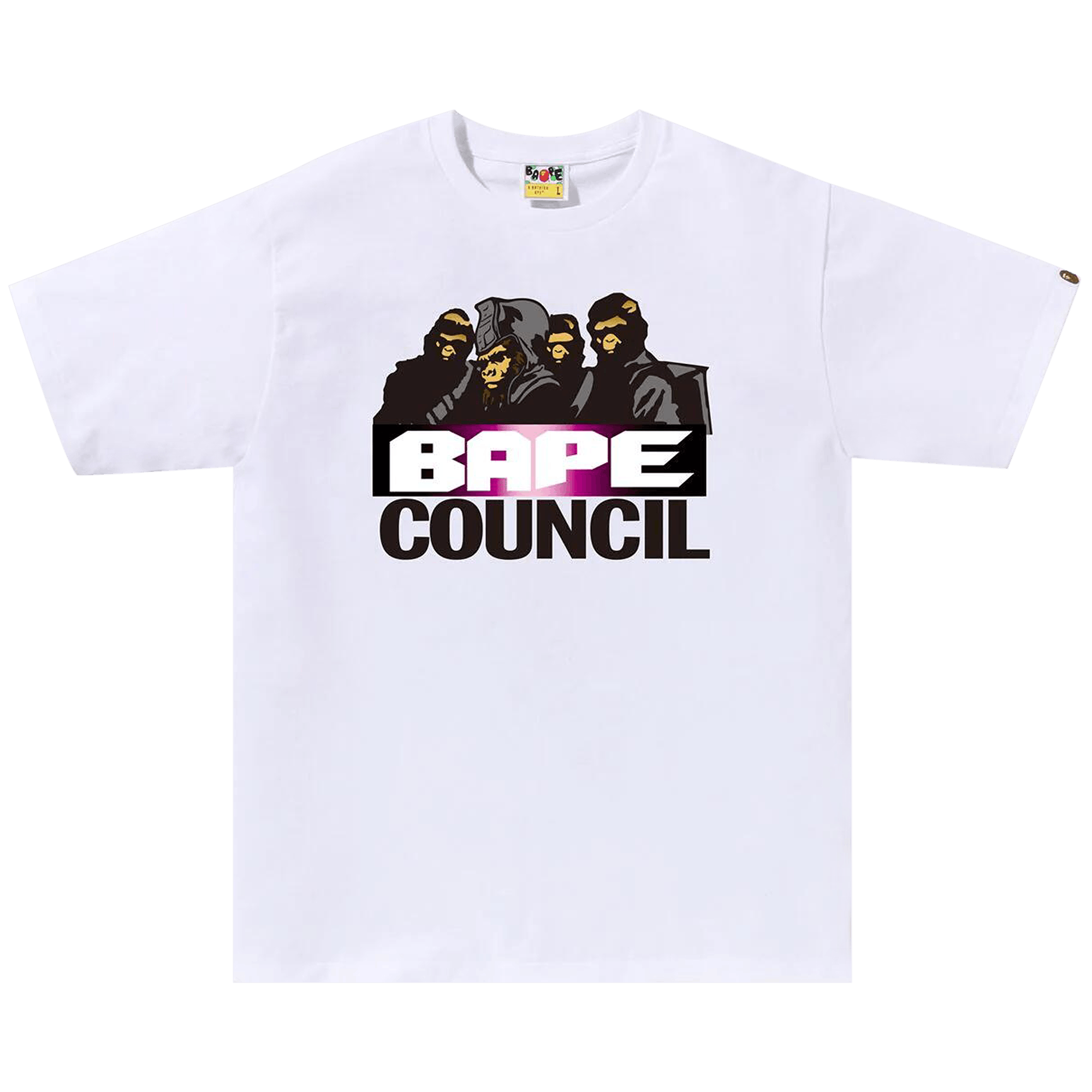 BAPE Council Tee 'White'