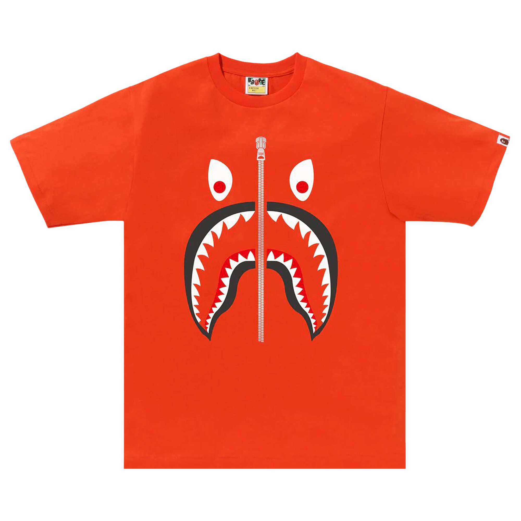 BAPE Mad Shark Tee 'Orange'