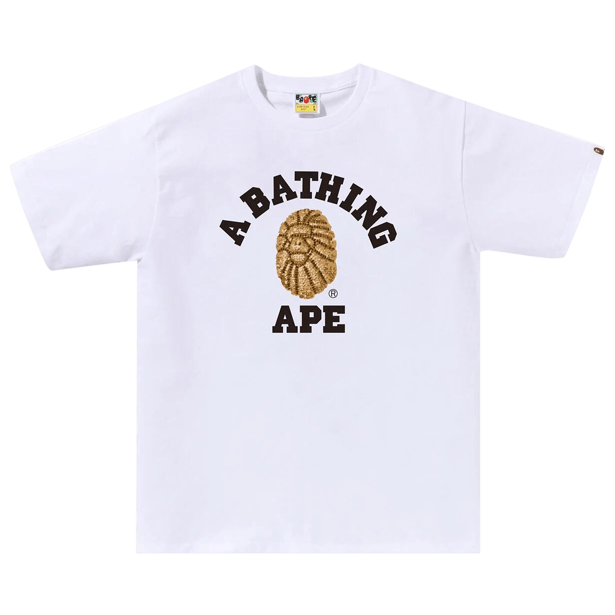 BAPE Jewels College Tee 'White'