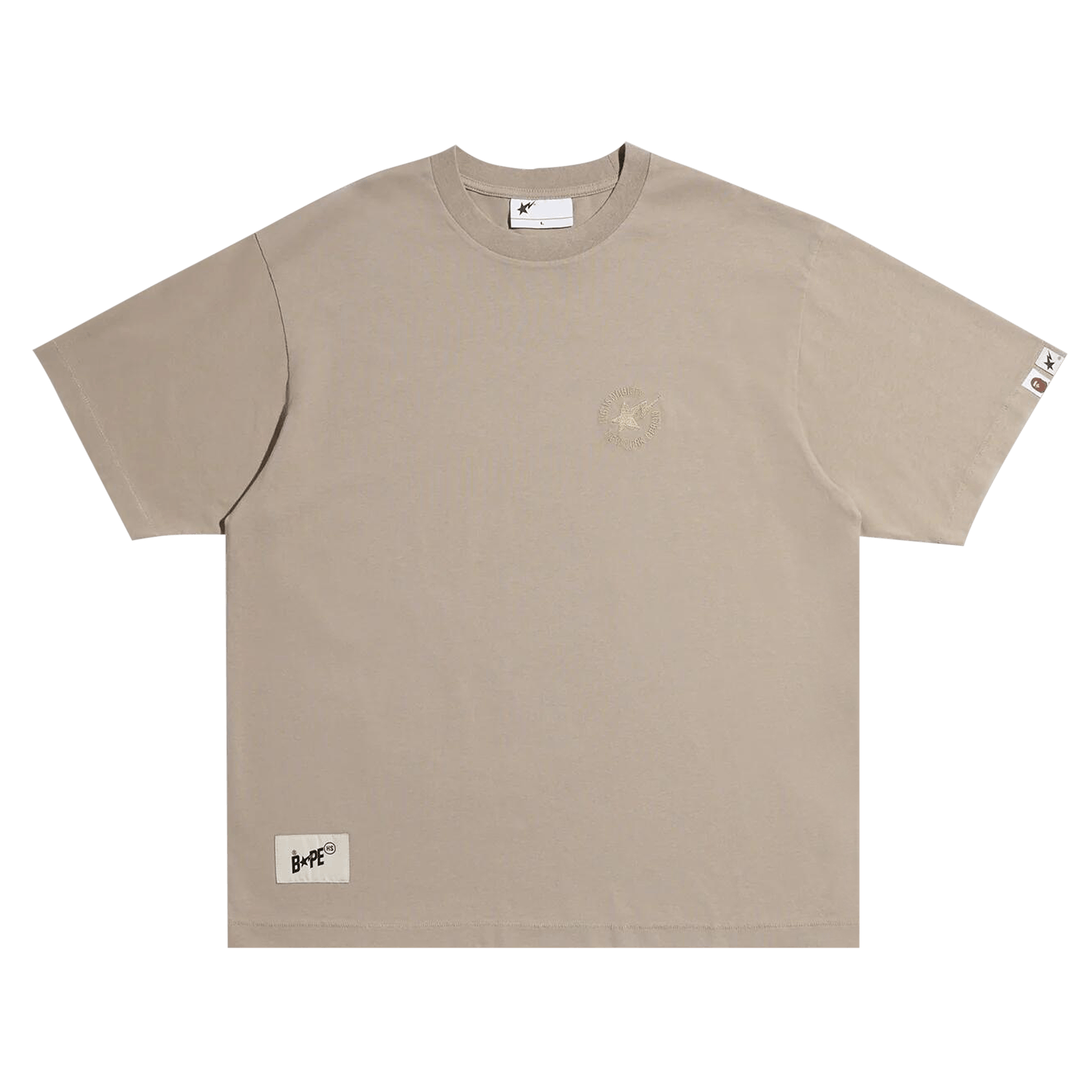 BAPE x Highsnobiety Tee 'Beige'