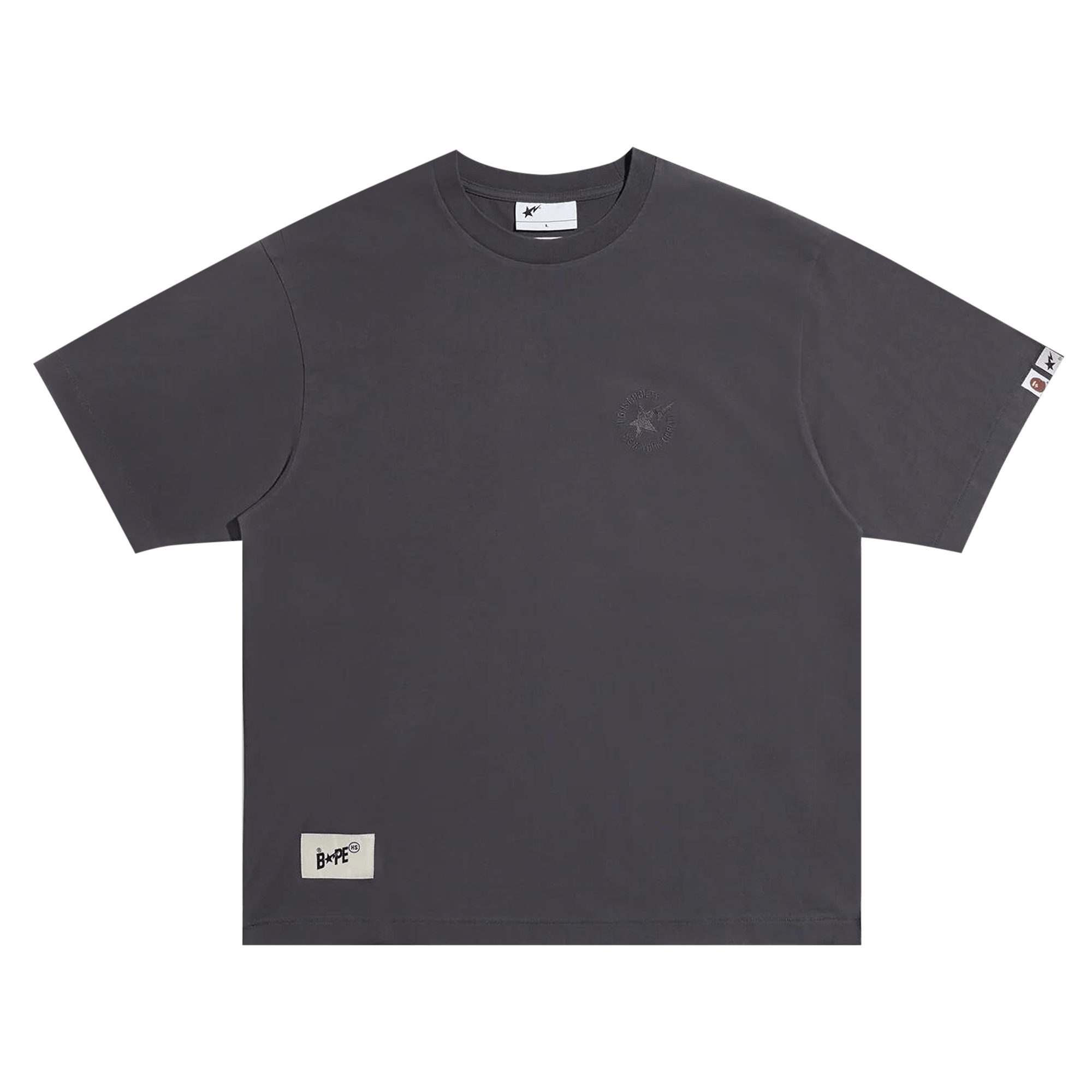 BAPE x Highsnobiety Tee 'Charcoal'