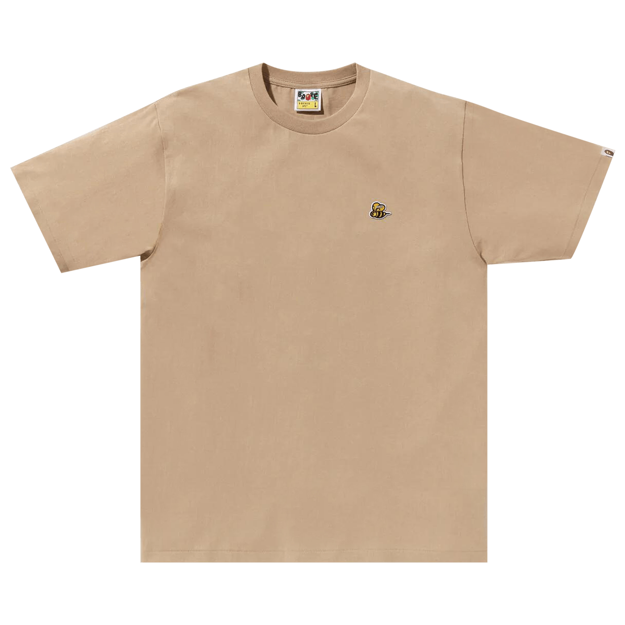 BAPE Bee One Point Tee 'Beige'