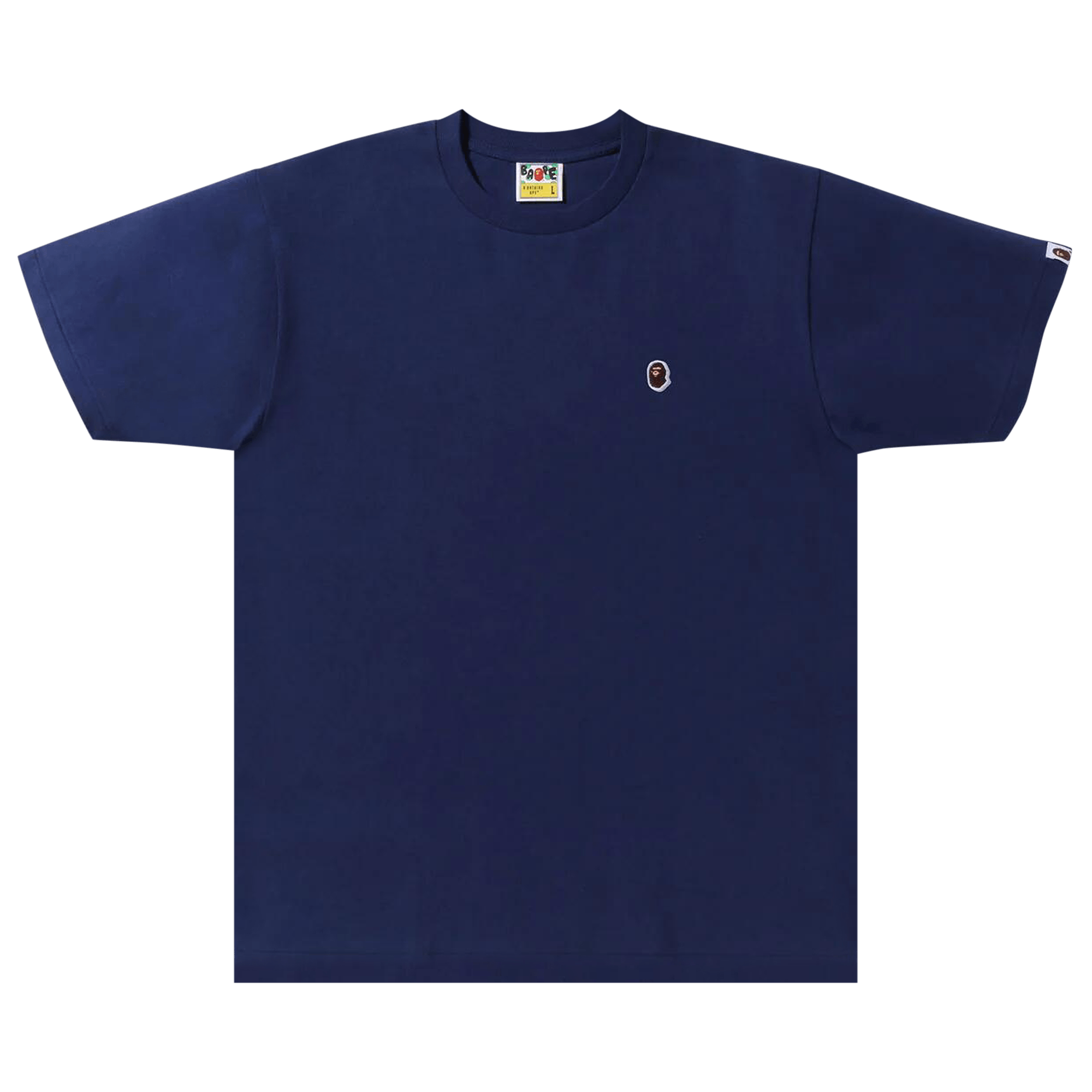 BAPE Ape Head One Point Tee 'Navy'