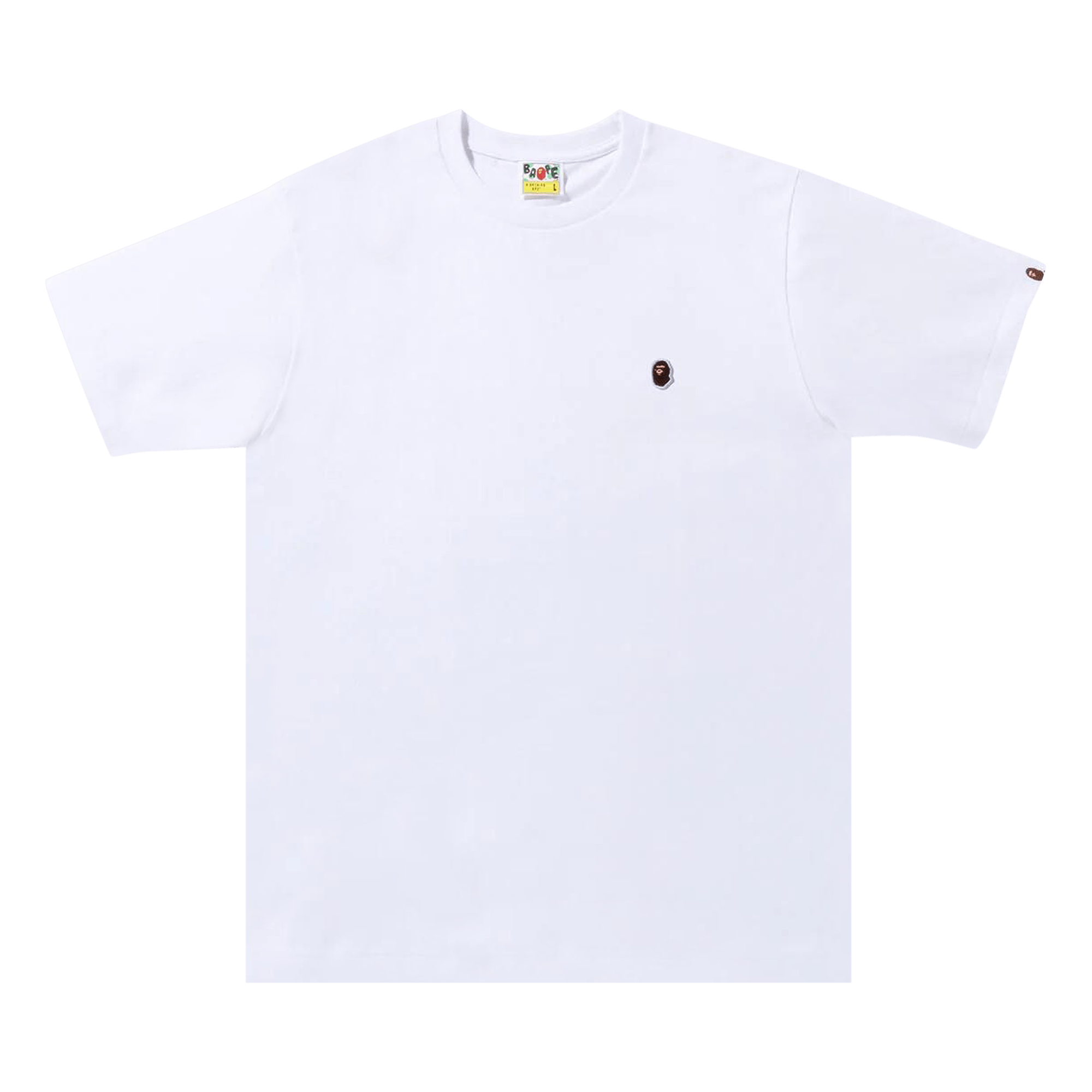 BAPE Ape Head One Point Tee 'White'