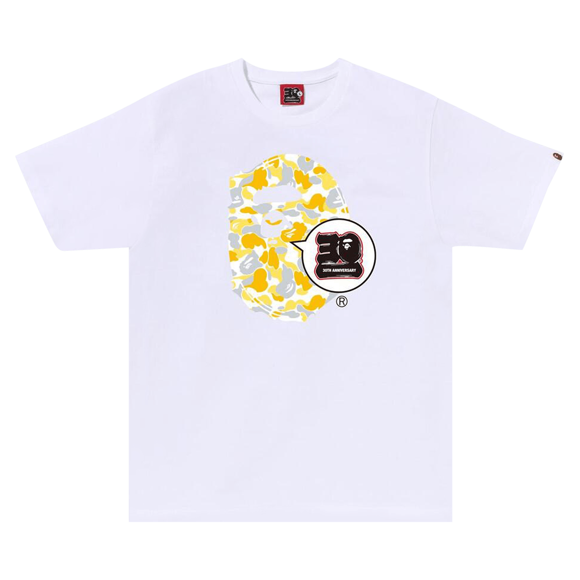 BAPE Store Matsuyama 30th Anniversary Ape Head Tee Set 'White'