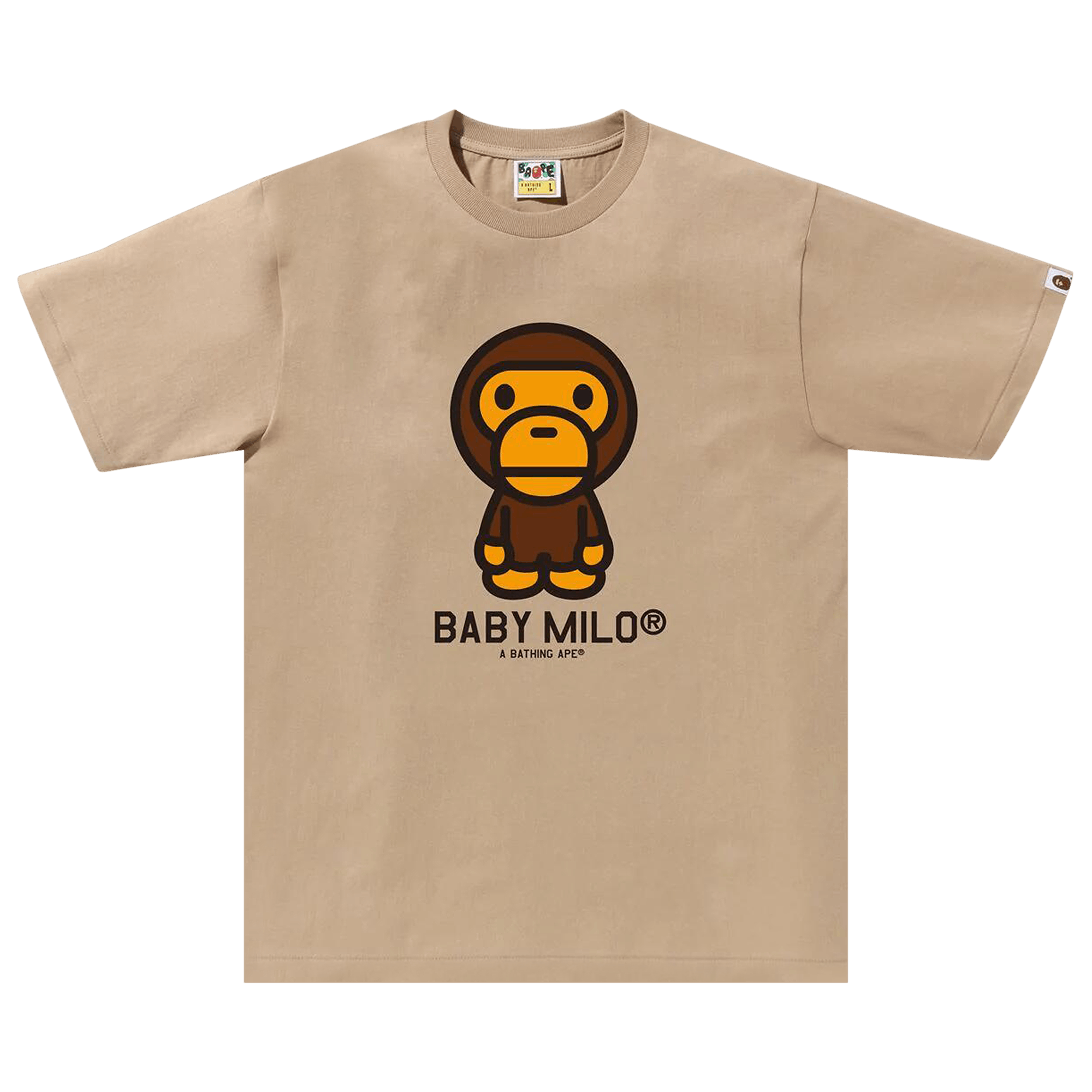 BAPE Baby Milo Tee 'Beige'