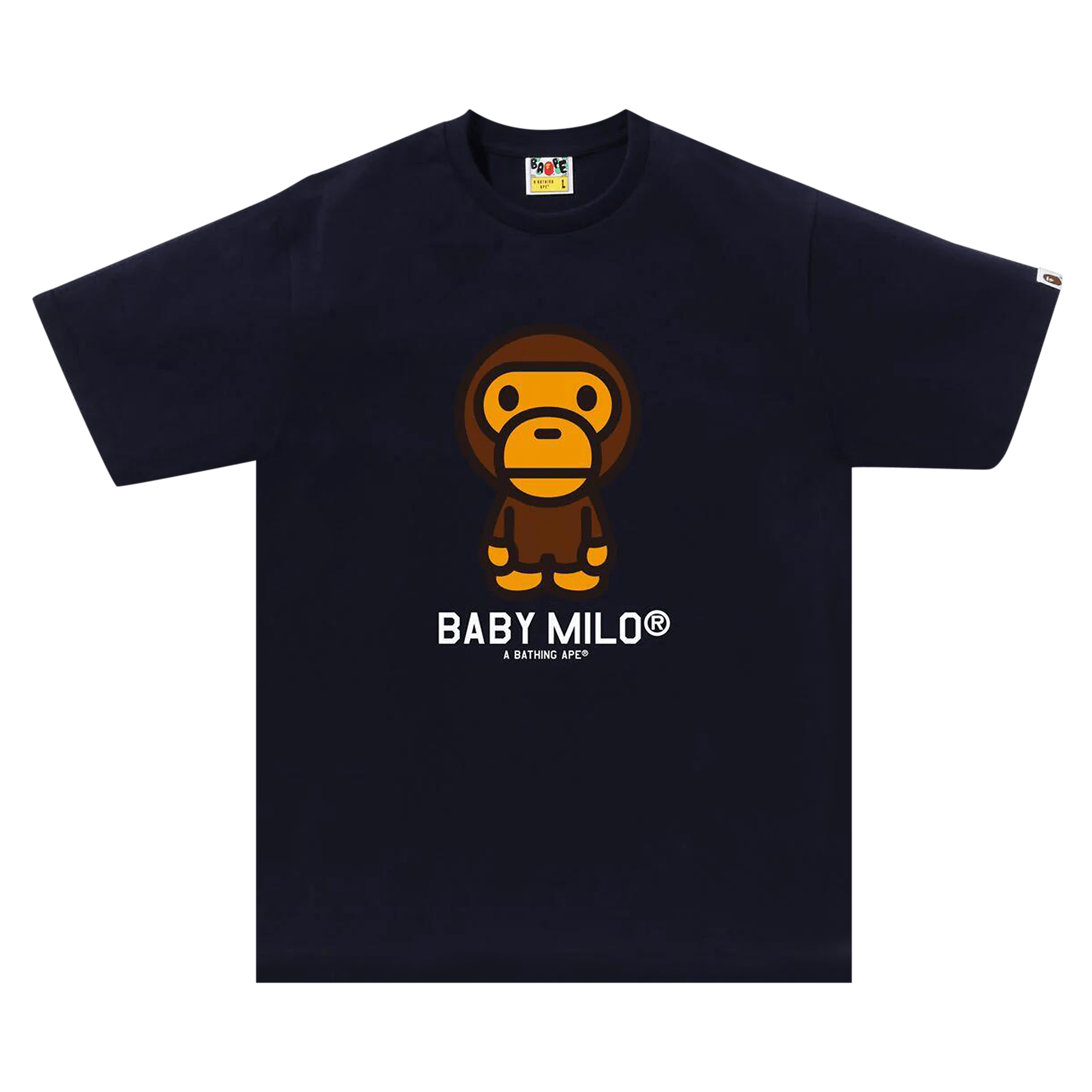 BAPE Baby Milo Tee 'Navy'