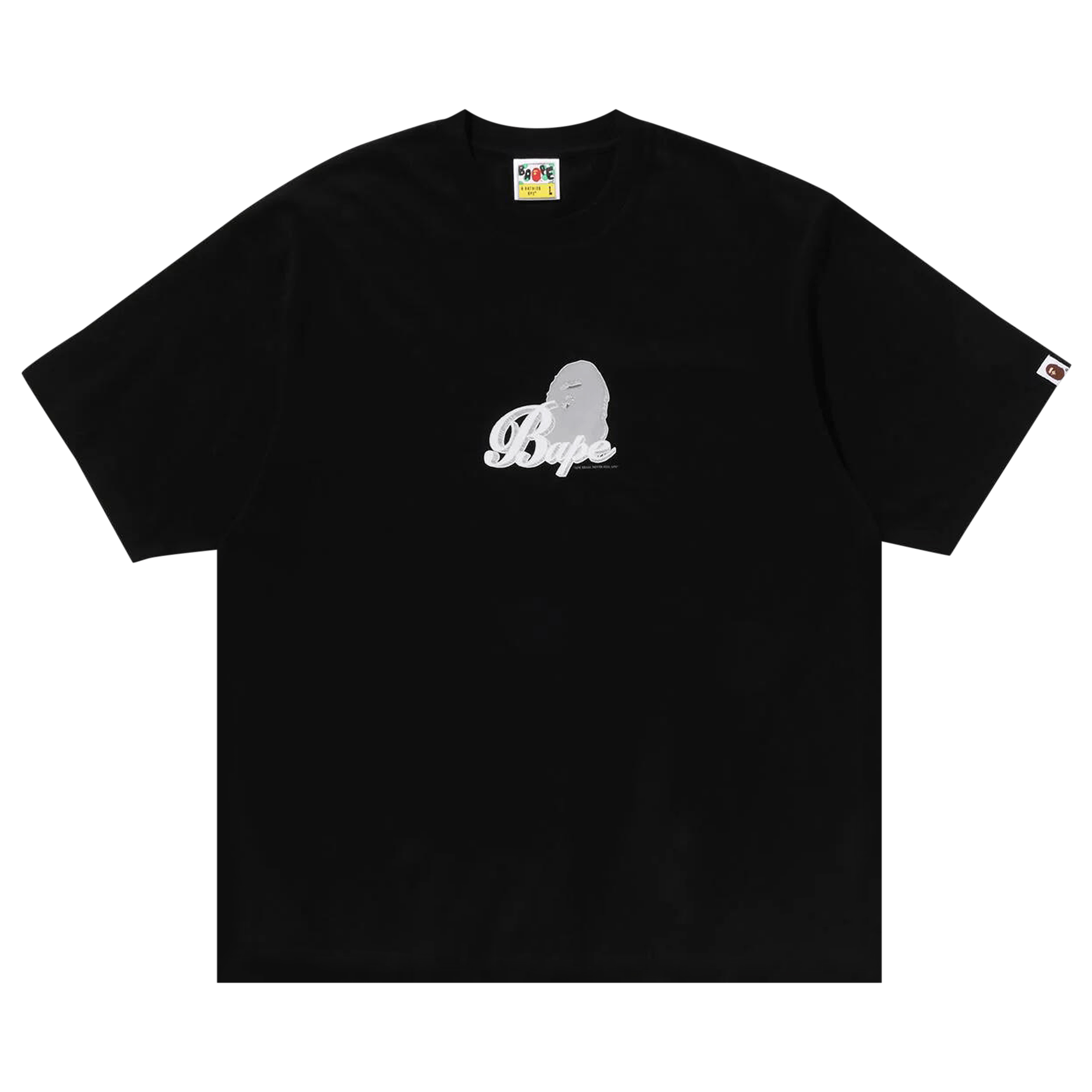 BAPE 3D Art Ape Head Tee 'Black'