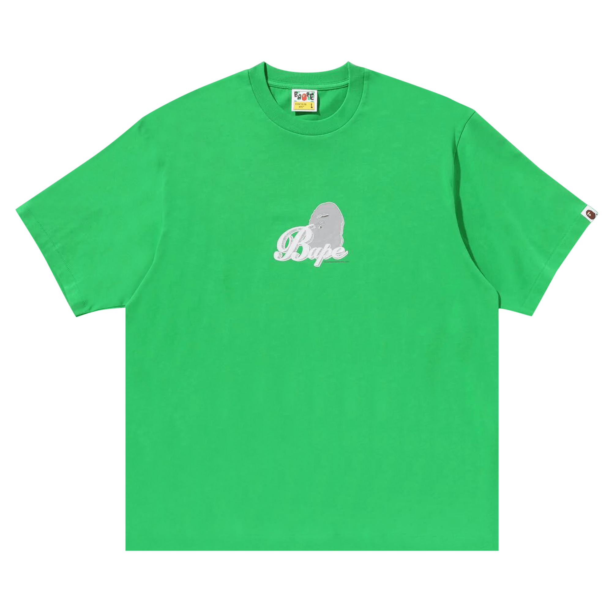 BAPE 3D Art Ape Head Tee 'Green'