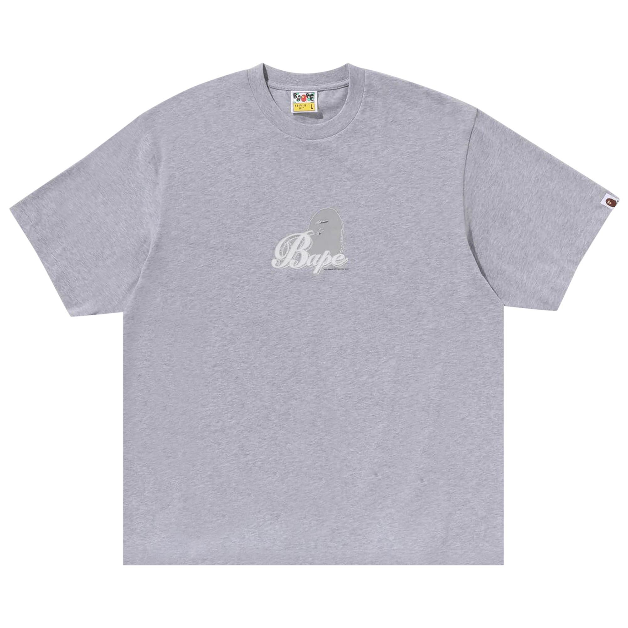 BAPE 3D Art Ape Head Tee 'Grey'