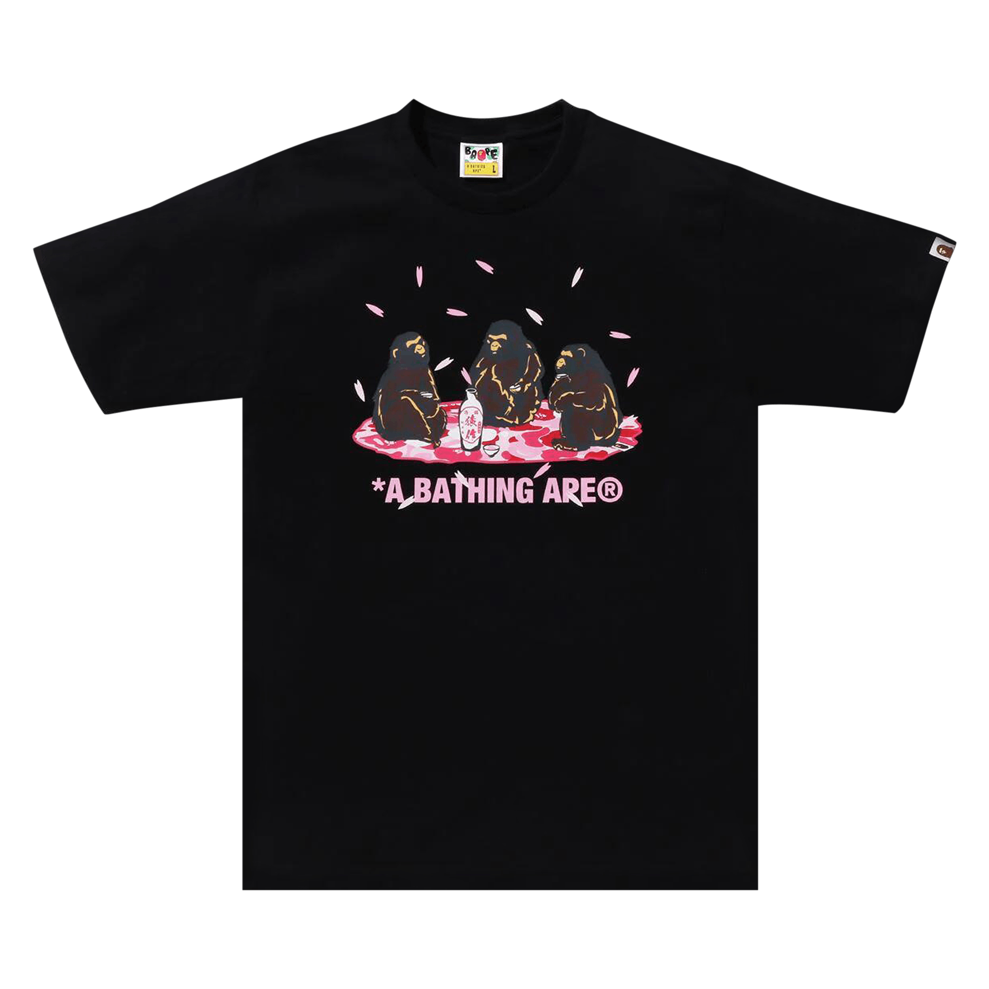 BAPE Sakura Viewing Tee 'Black'