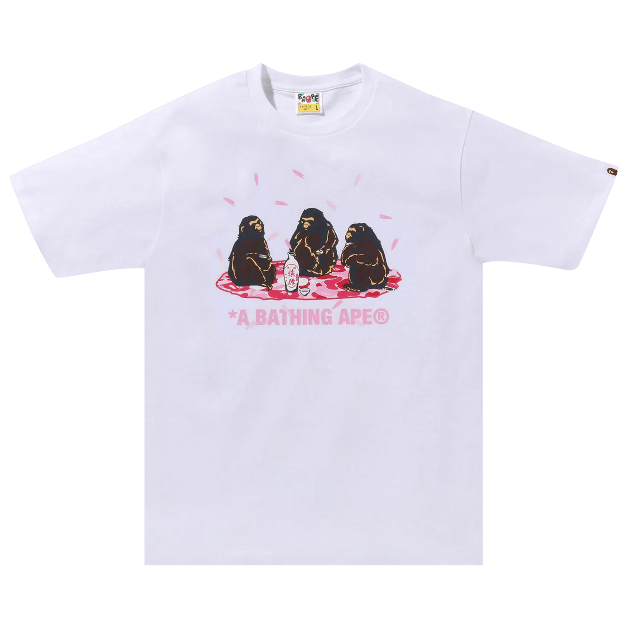 BAPE Sakura Viewing Tee 'White'