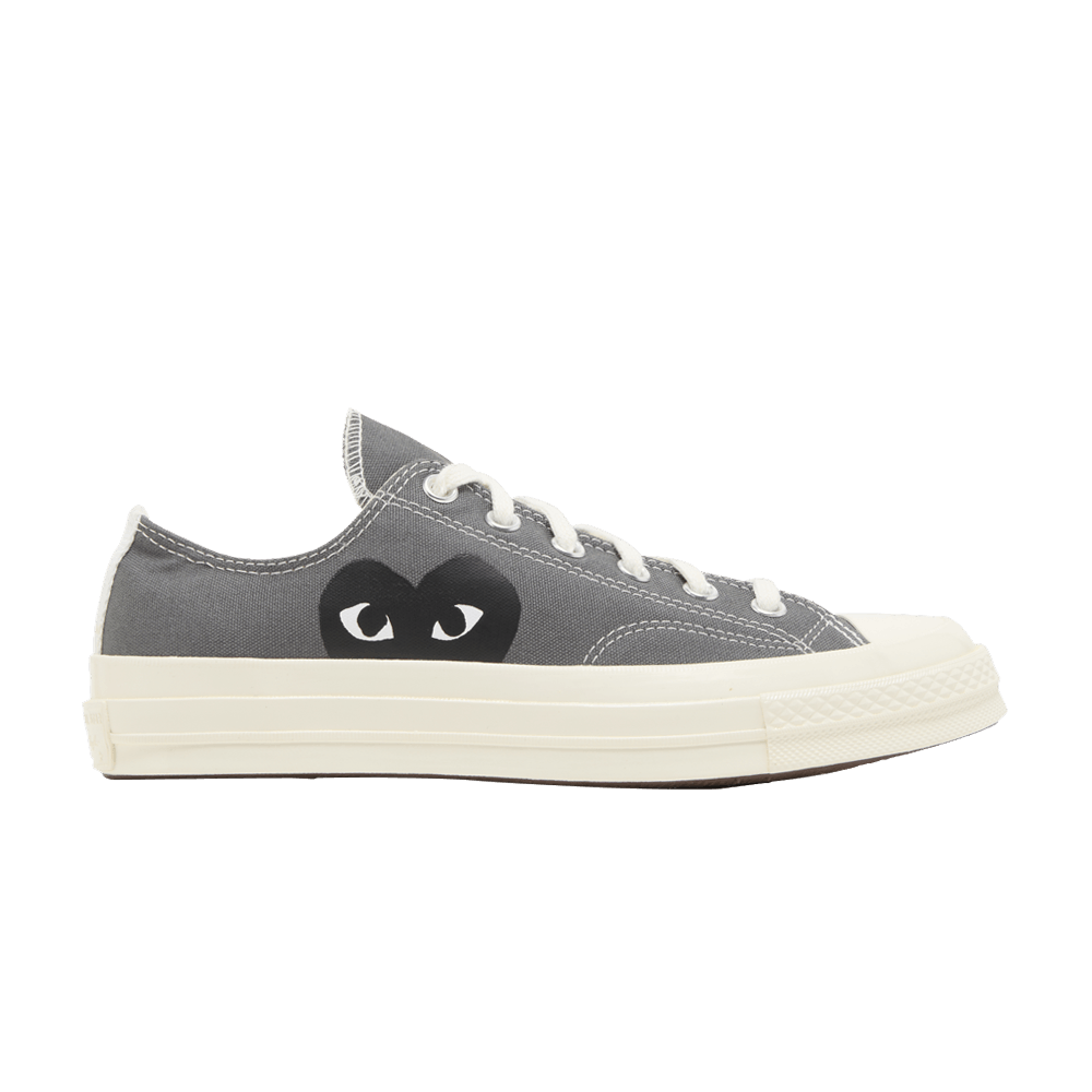 Comme des Garçons PLAY x Converse Chuck 70 Low 'Steel Gray'