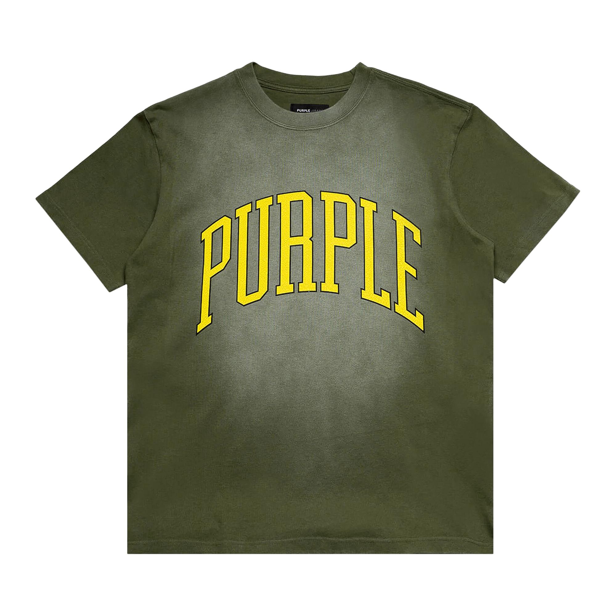 PURPLE BRAND Heavy Jersey Short-Sleeve Tee 'Green'