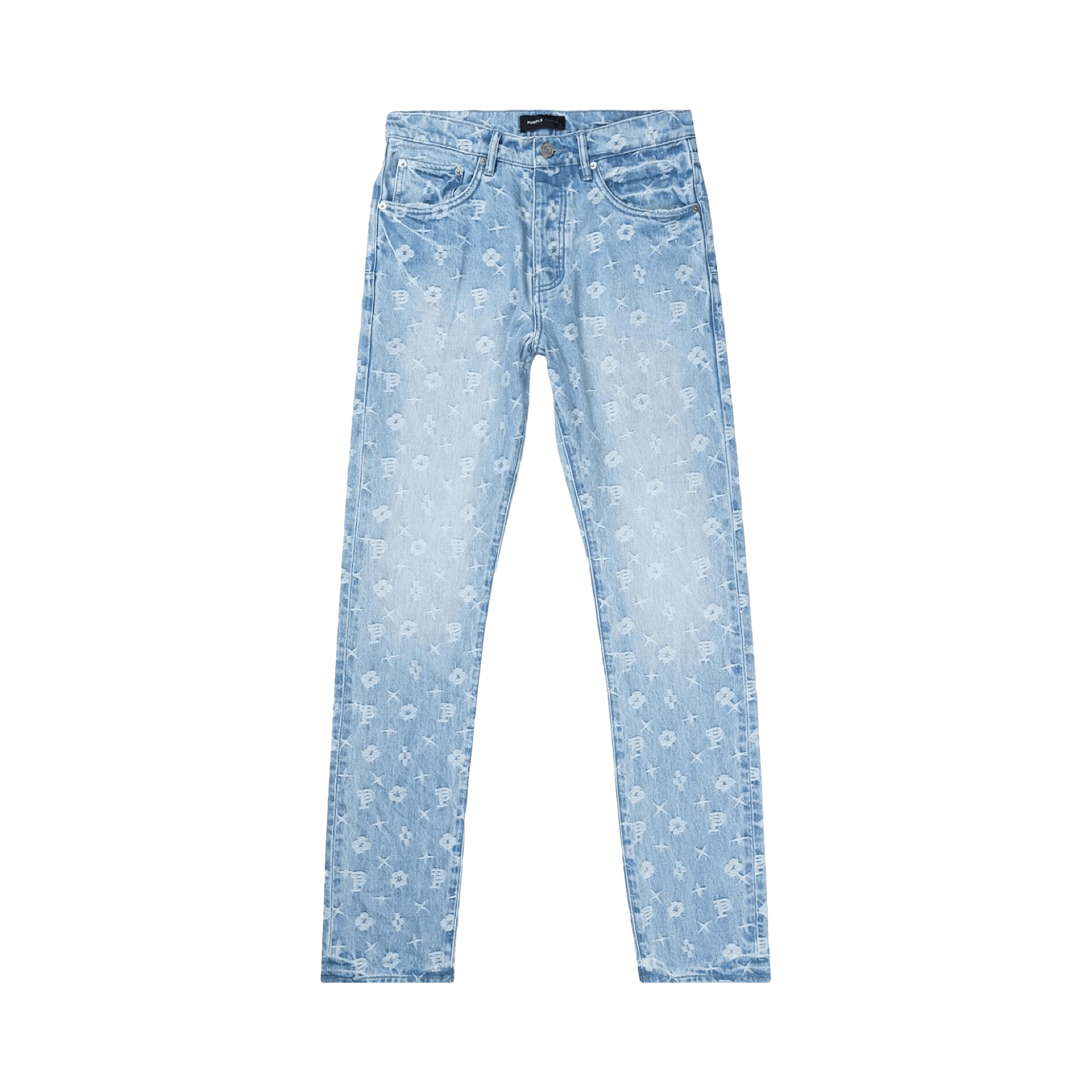PURPLE BRAND Monogram Jeans 'Light Indigo'