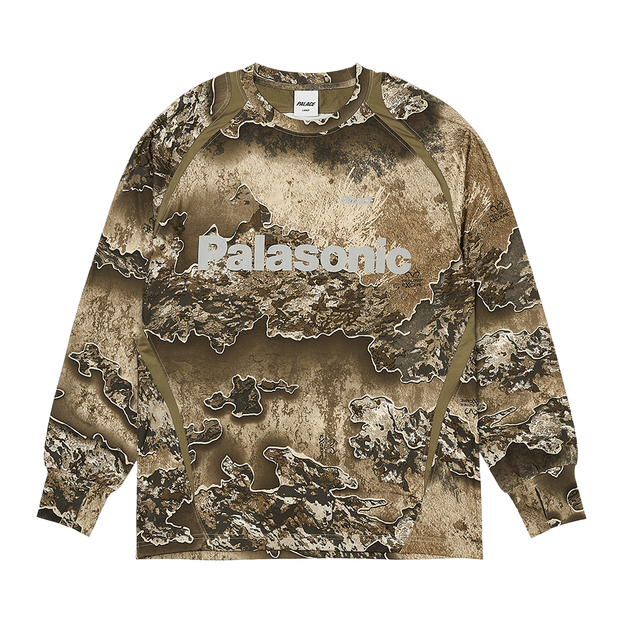 Palace Trail Runner Long-Sleeve 'Real Tree'
