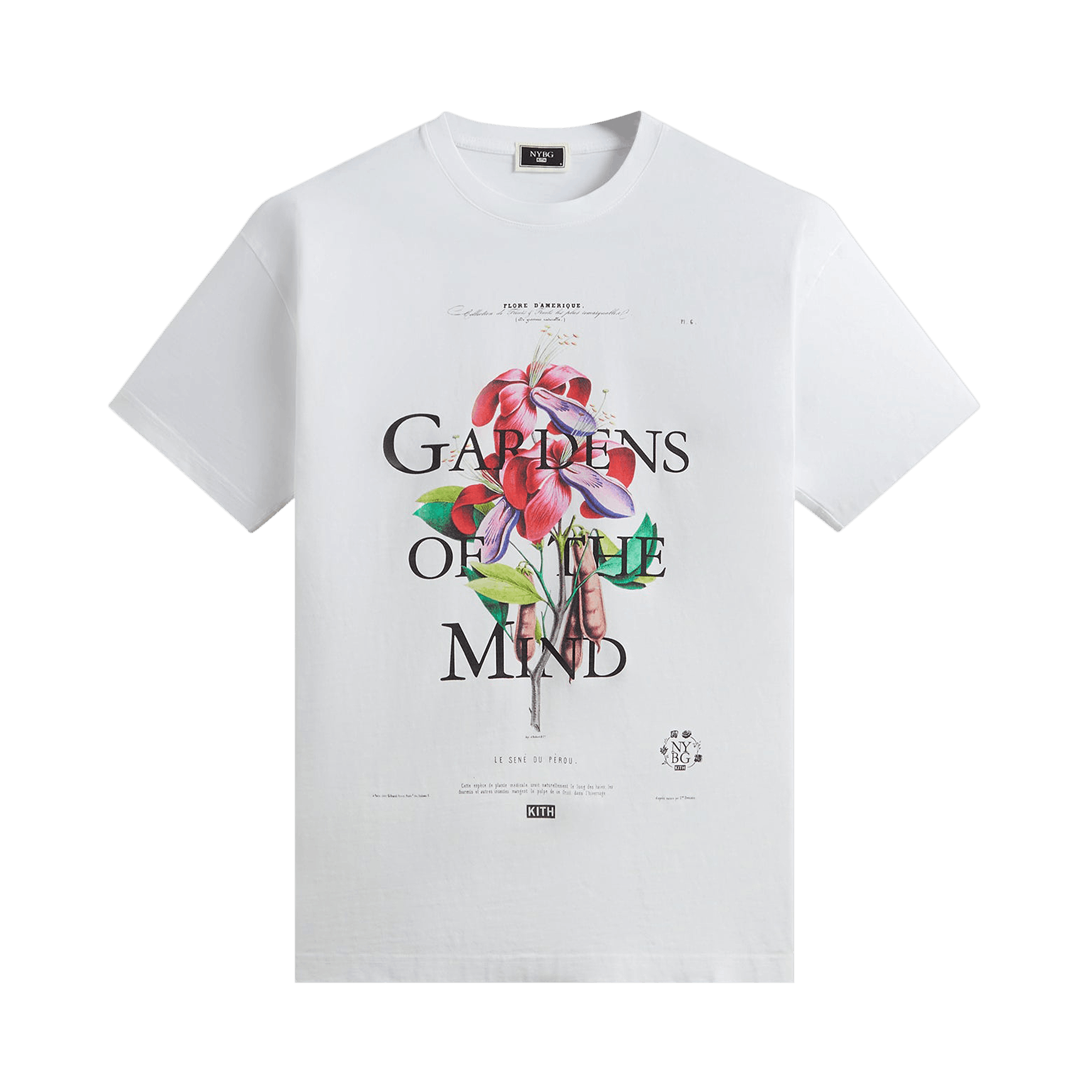 Kith x New York Botanical Garden Le Sene Du Perou Vintage Tee 'White'