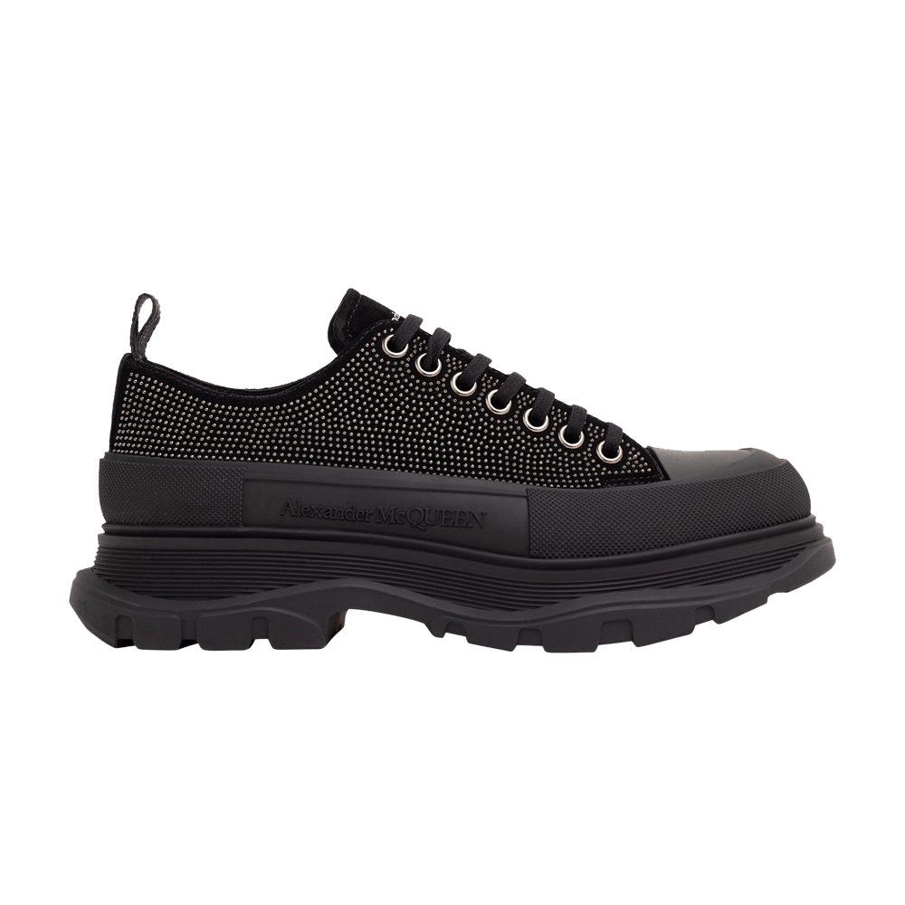 Alexander McQueen Tread Slick Lace-Up 'Black Embellished Studs'