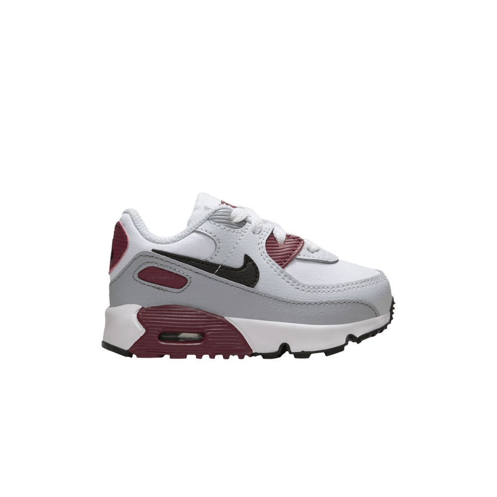Nike Air Max 90 Leather TD 'White Dark Team Red'