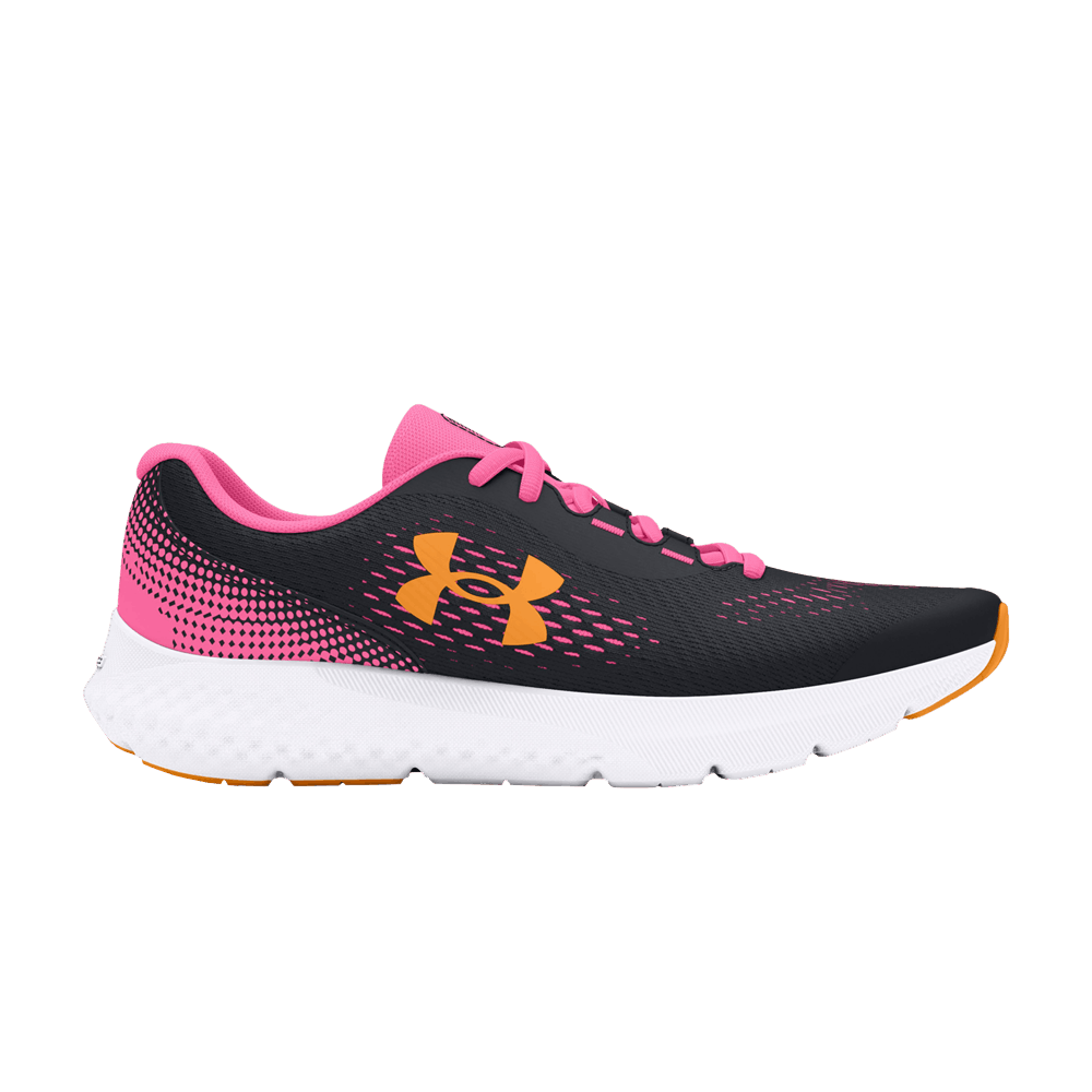 Under Armour Charged Rogue 4 GS 'Black Fluo Pink'