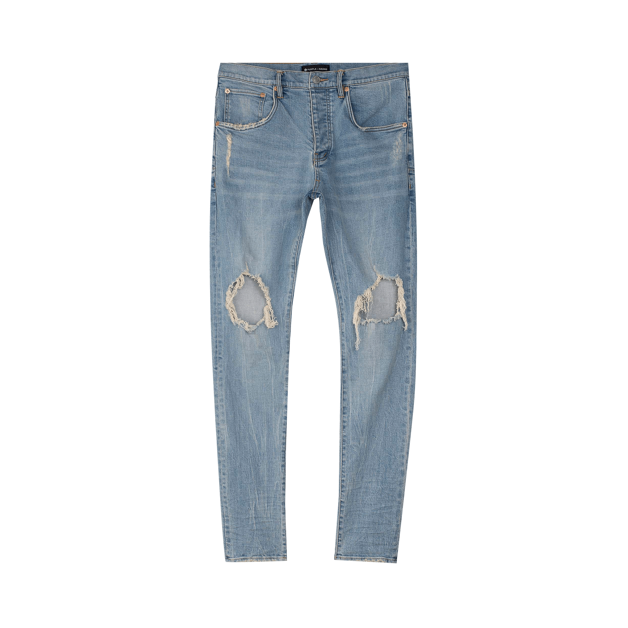 PURPLE BRAND Slim Blowout Jean 'Blue'