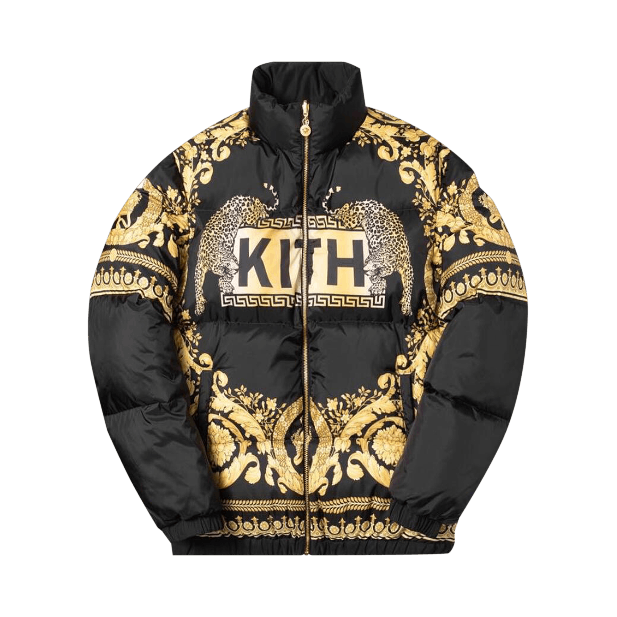 Kith x Versace Blouson Piumino 'Nero Oro'