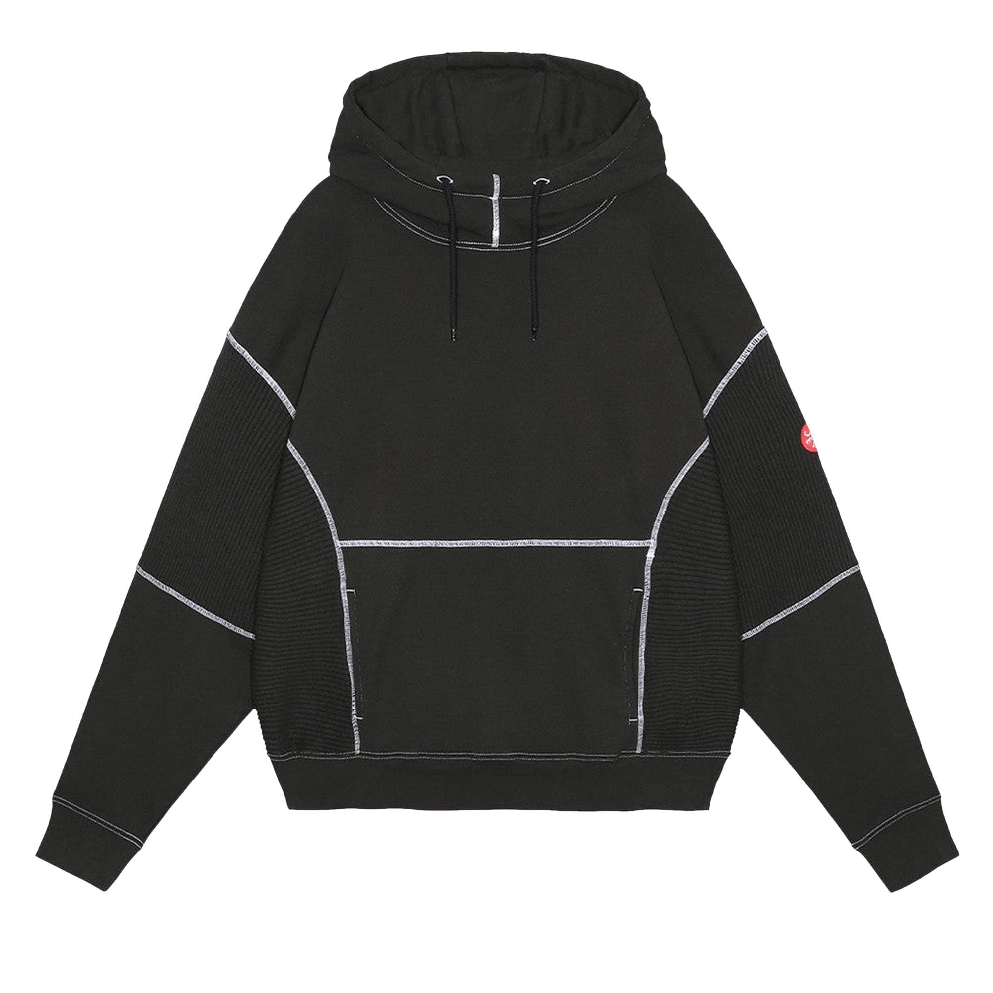 Buy Cav Empt Patched Zip Hood Jacket 'Black' - CES21JK07 BLAC | GOAT