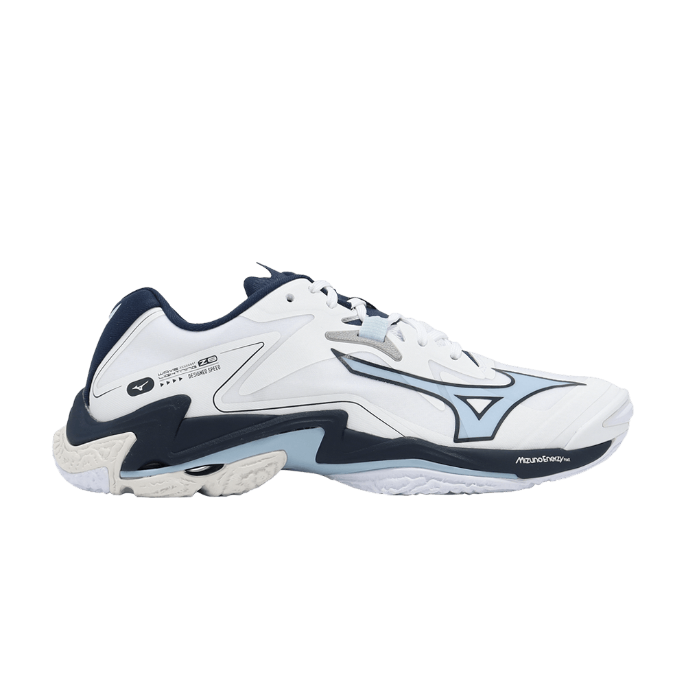 Mizuno Wave Lightning Z8 'White Navy Saxophone'